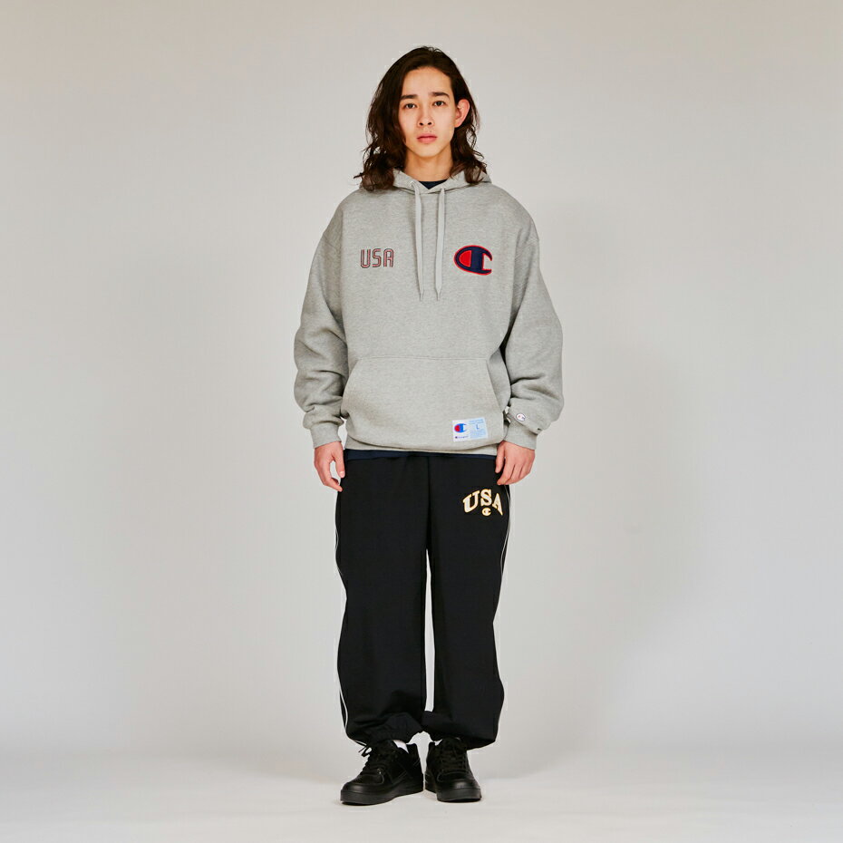 【公式】チャンピオン Champion フーデッドスウェットシャツ 24FW 【秋冬新作】アクションスタイル(C3-A110)のサムネイル
