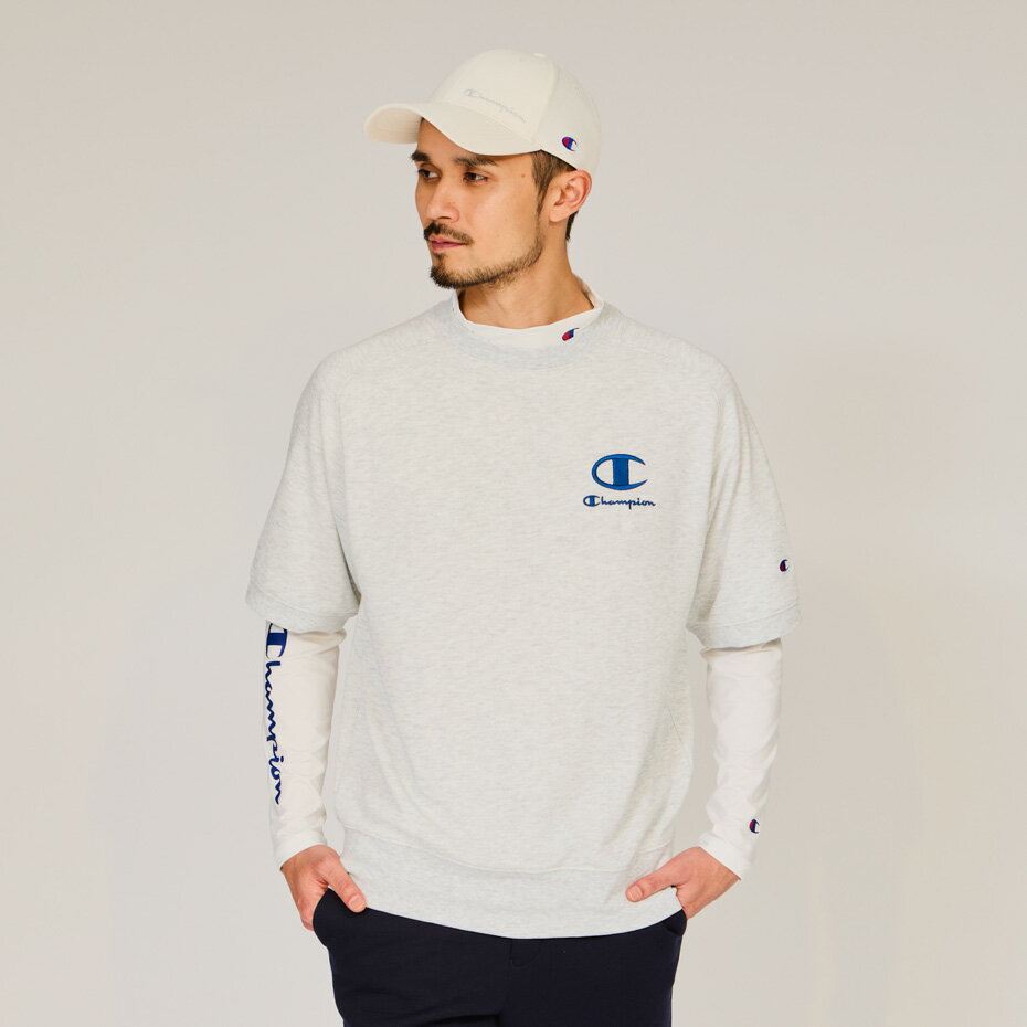 【公式】チャンピオン Champion テックウィーブ テリー クルーネックスウェットシャツ 24FW 【秋冬新作】GOLF チャンピオン(C3-AG001)