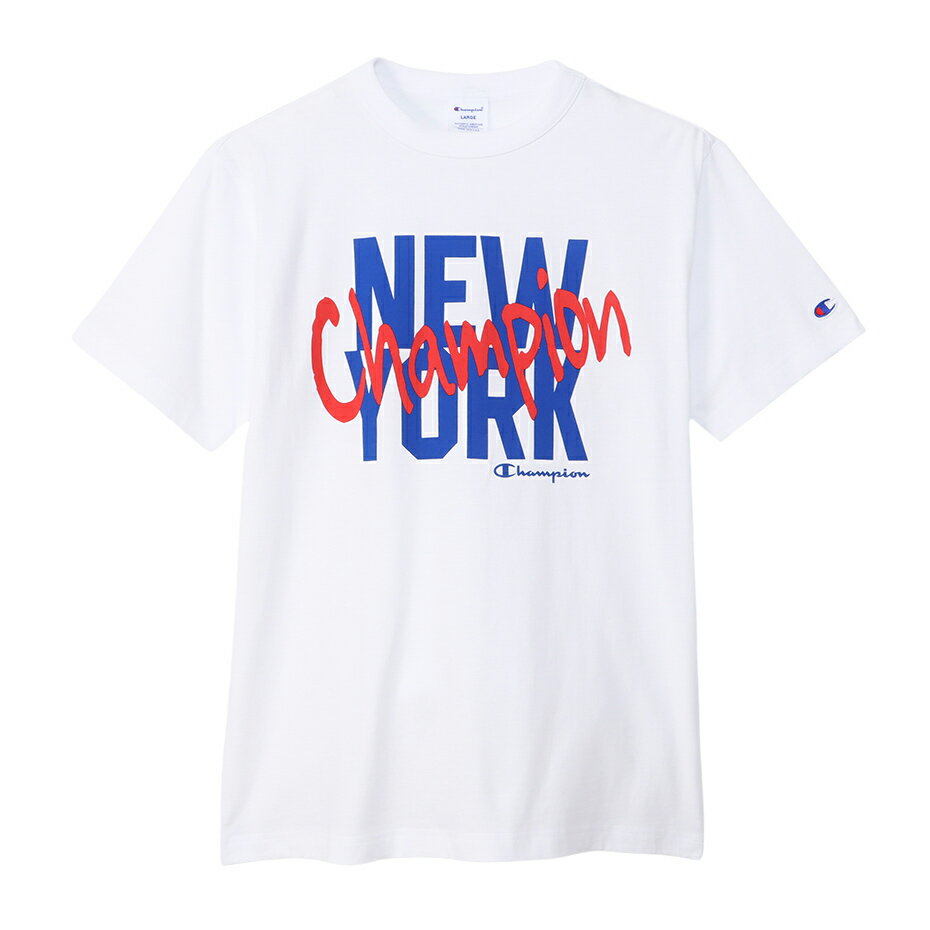 チャンピオン ペアTシャツ 【公式】チャンピオン Champion 大きいサイズ ショートスリーブTシャツ 24SS 【春夏新作】ベーシック(C3-Z347L)★ メンズ レディース ユニセックス Tシャツ 半袖