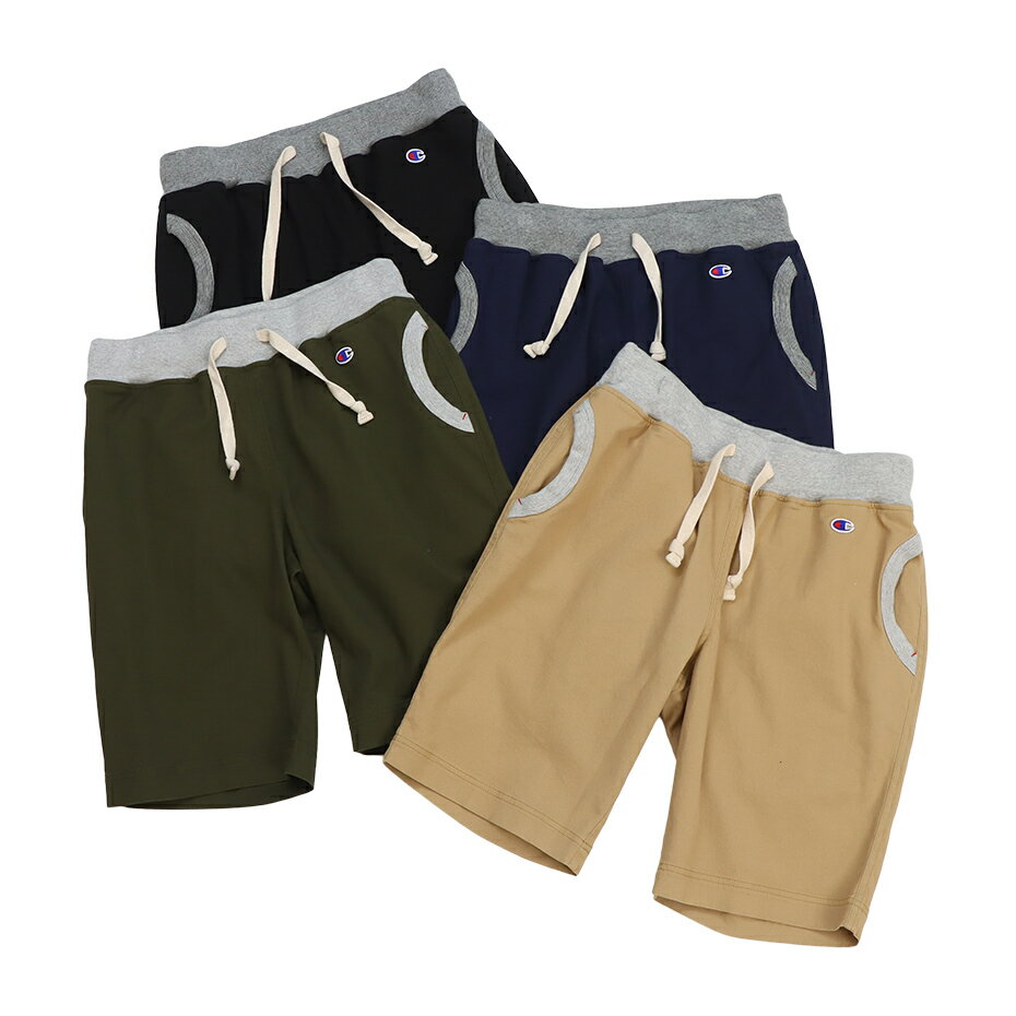 【公式】チャンピオン【30%OFFセール】Champion ショーツ 24SS ベーシック(C3-Z515)★ メンズ レディース ユニセックス ハーフパンツ 半パン 無地 トレーニング スポーツのサムネイル