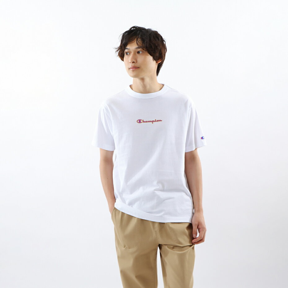 チャンピオン ペアTシャツ 【公式】チャンピオン Champion ショートスリーブTシャツ 24SS 【春夏新作】ベーシック(C3-Z346)★ メンズ レディース ユニセックス Tシャツ 半袖