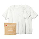 【公式】ヘインズ Hanes 2枚組 SHIRO クルーネックTシャツ 25SS Hanes T-SHIRTS SHIRO (HM1-Z701)★ 2パック 2...