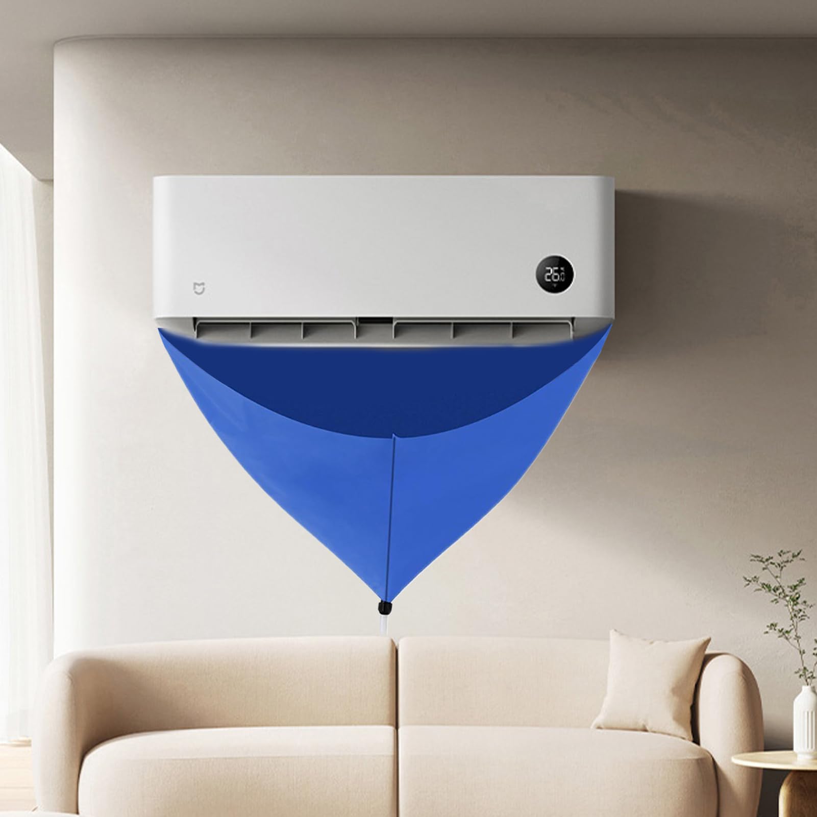 エアコン洗浄カバー 壁掛けタイプのエア コン洗浄カ バー ユニバーサル防水大型オープンエ アコンクリーニング バッグ セット エアコ ンユニット ホコリ洗浄サービスバッグ 家庭用日常清掃部品 家 庭用エア コン清掃カバー 家庭用 寝室 リビングルーム ホステル