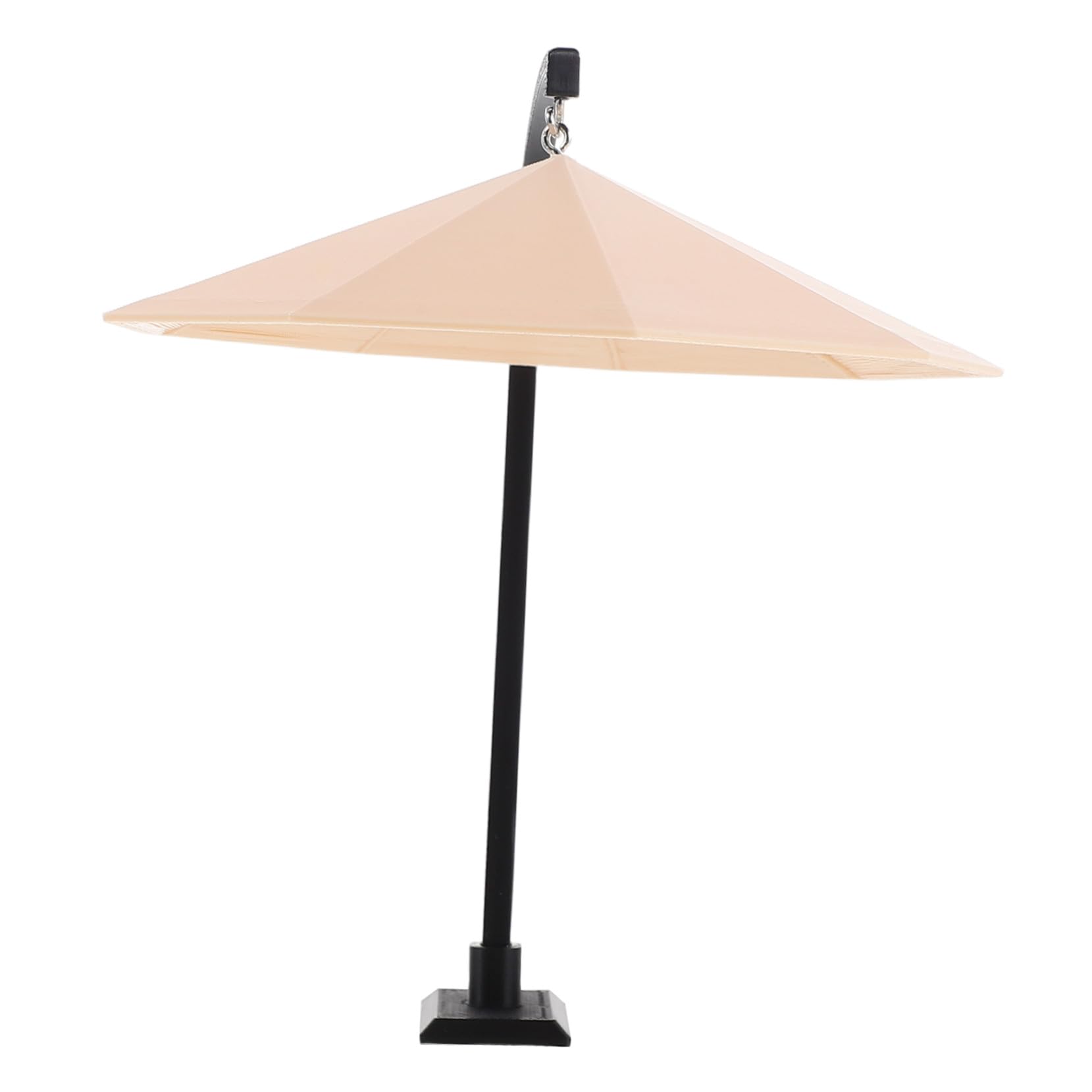 スケール ミニパティオパラソル 屋外遮陽傘モデル ミニチュアビーチパラソル ドールハウス用園アクセサリー テラリウム装飾 簡単設