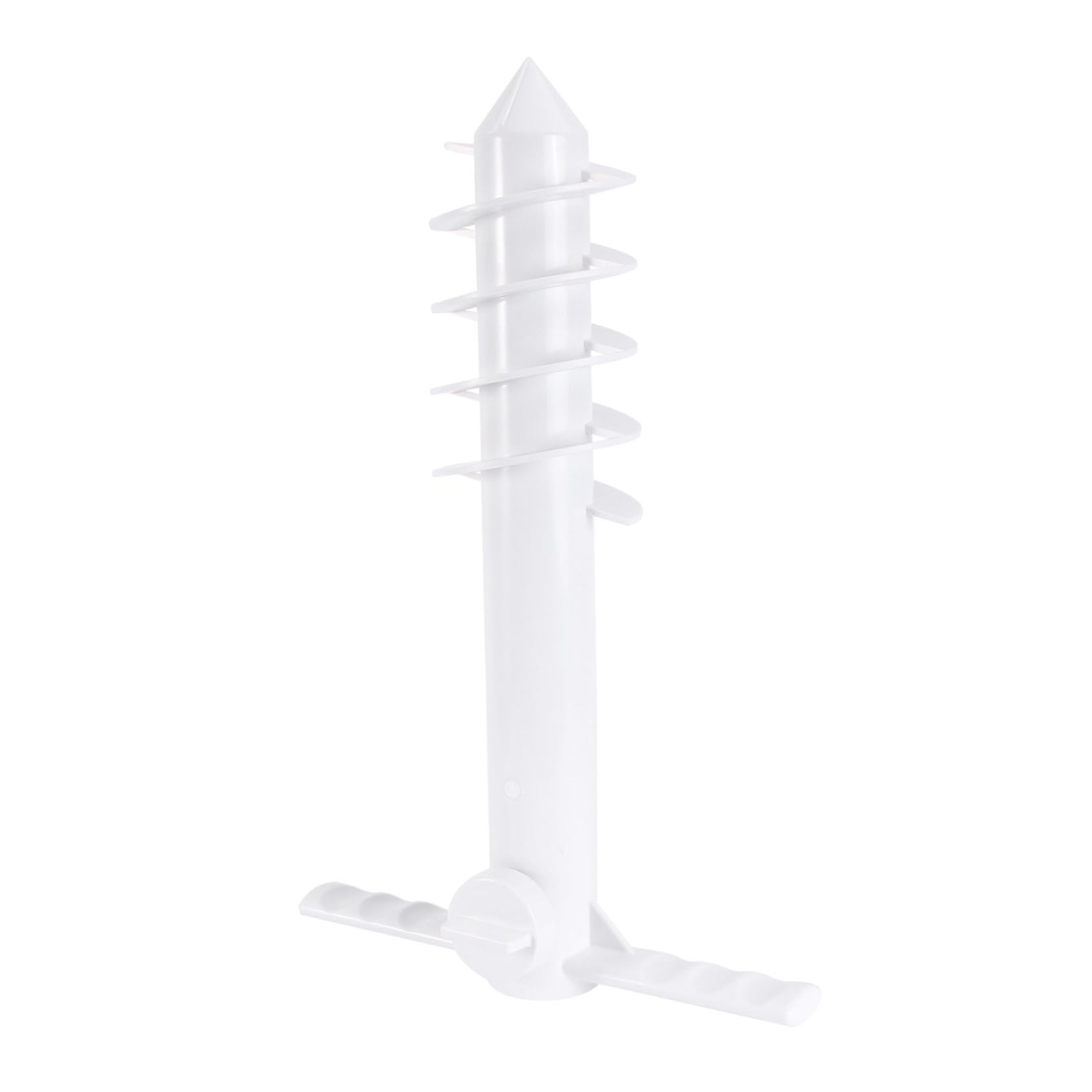 実用的な製ビーチパラソルサンドアンカー 旋スパイク付き 軽量耐久 アウトドア用傘固定具 キャンプ 砂浜 用