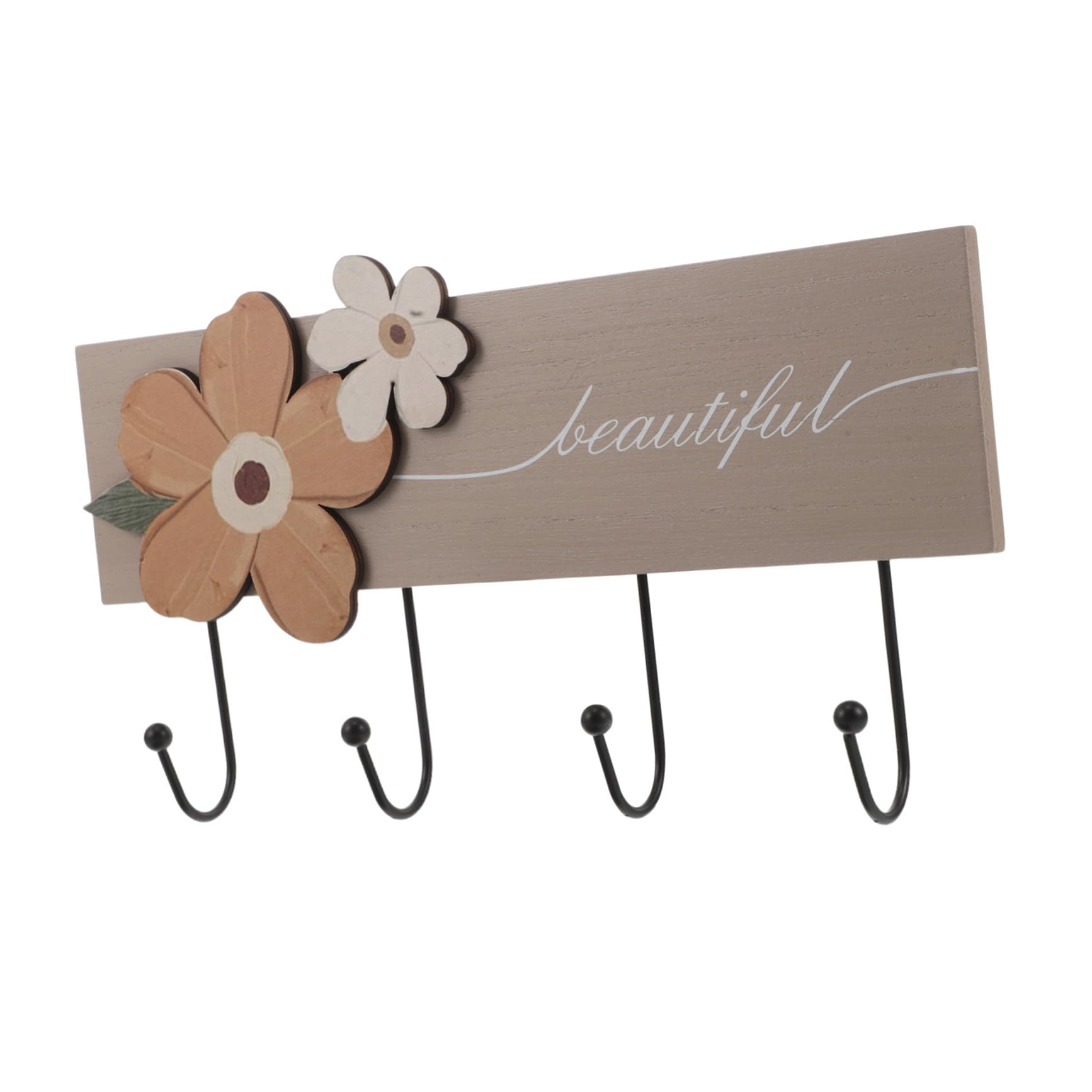 ソリッドウッドコートハンガー コートを掛けるためのフック 合金