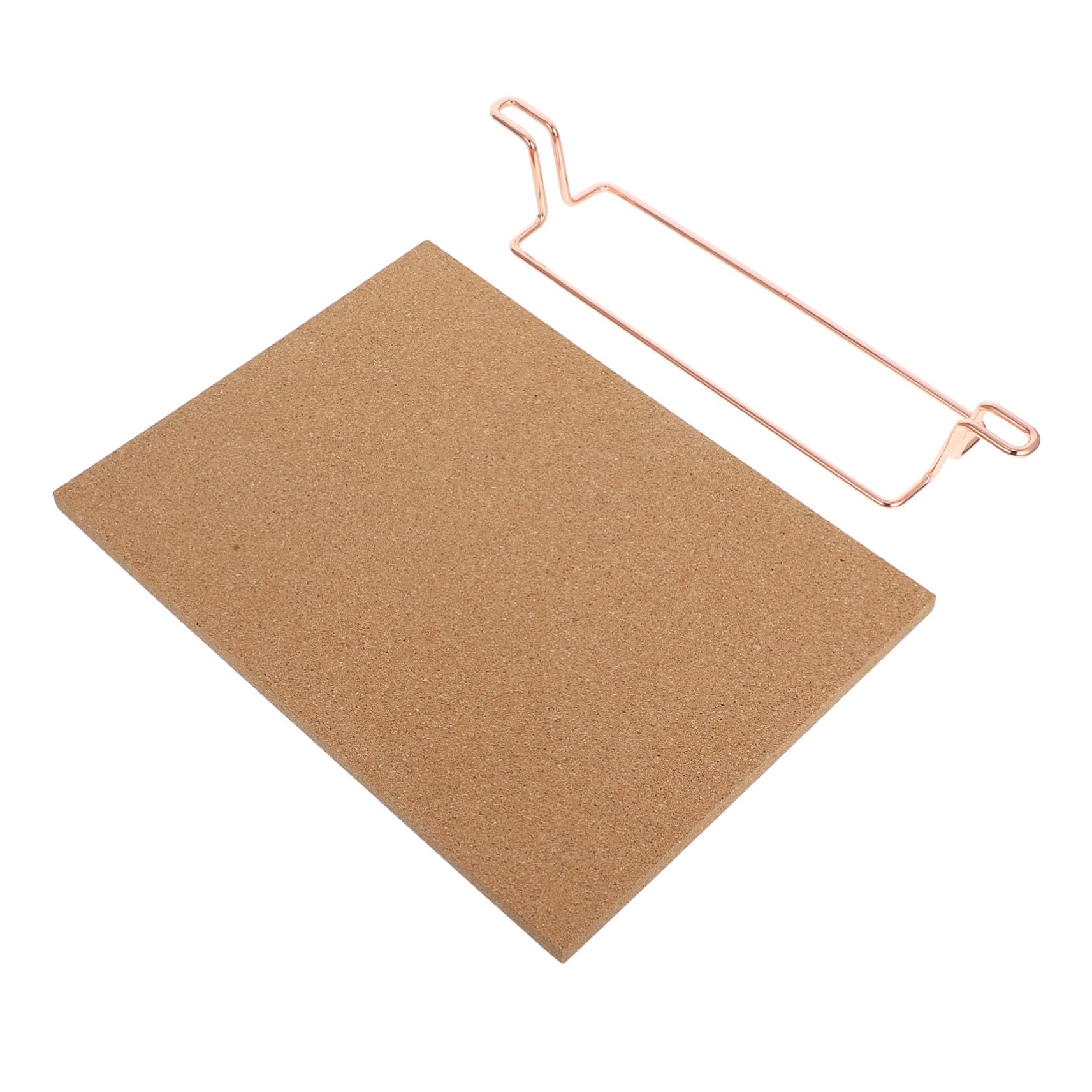 デスク用コルクボード 多機能メモ 写真掲示板 押しピン付 変形しにくい耐久コルク 簡単取付 卓上装飾メ..