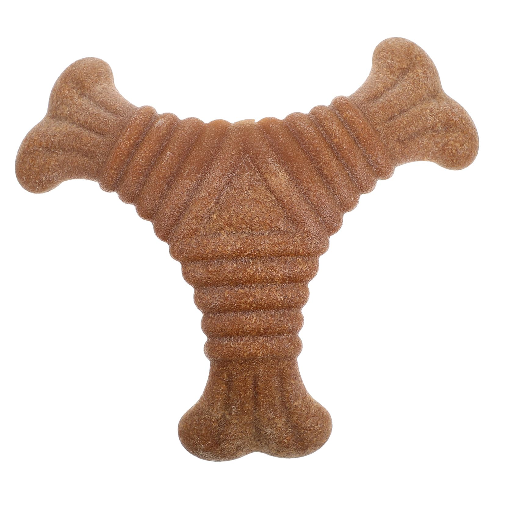 プラスチック製犬用歯磨きおもちゃ 噛む習慣改善 耐久性 ペット用モーラートイ 食べ物入れ可能 歯の健..