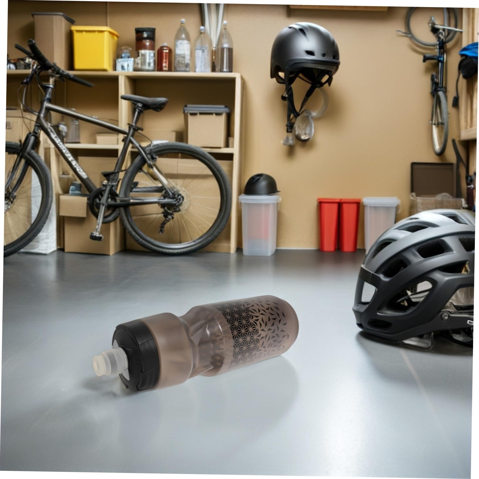 自転車用ウォーターボトル 大容量 サイクリング用ドリンクボトル アウト...(3)