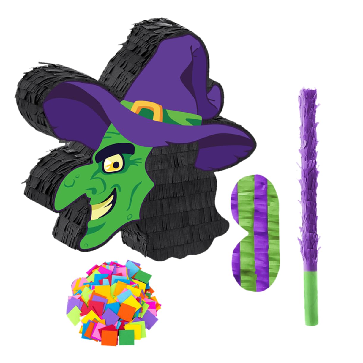 魔女 ピニャータ ハロウィン 装飾 ハロウィン ピニャータ パーティー 用品 誕生日 パーティー メキシカン 誕生日 ピニャのサムネイル