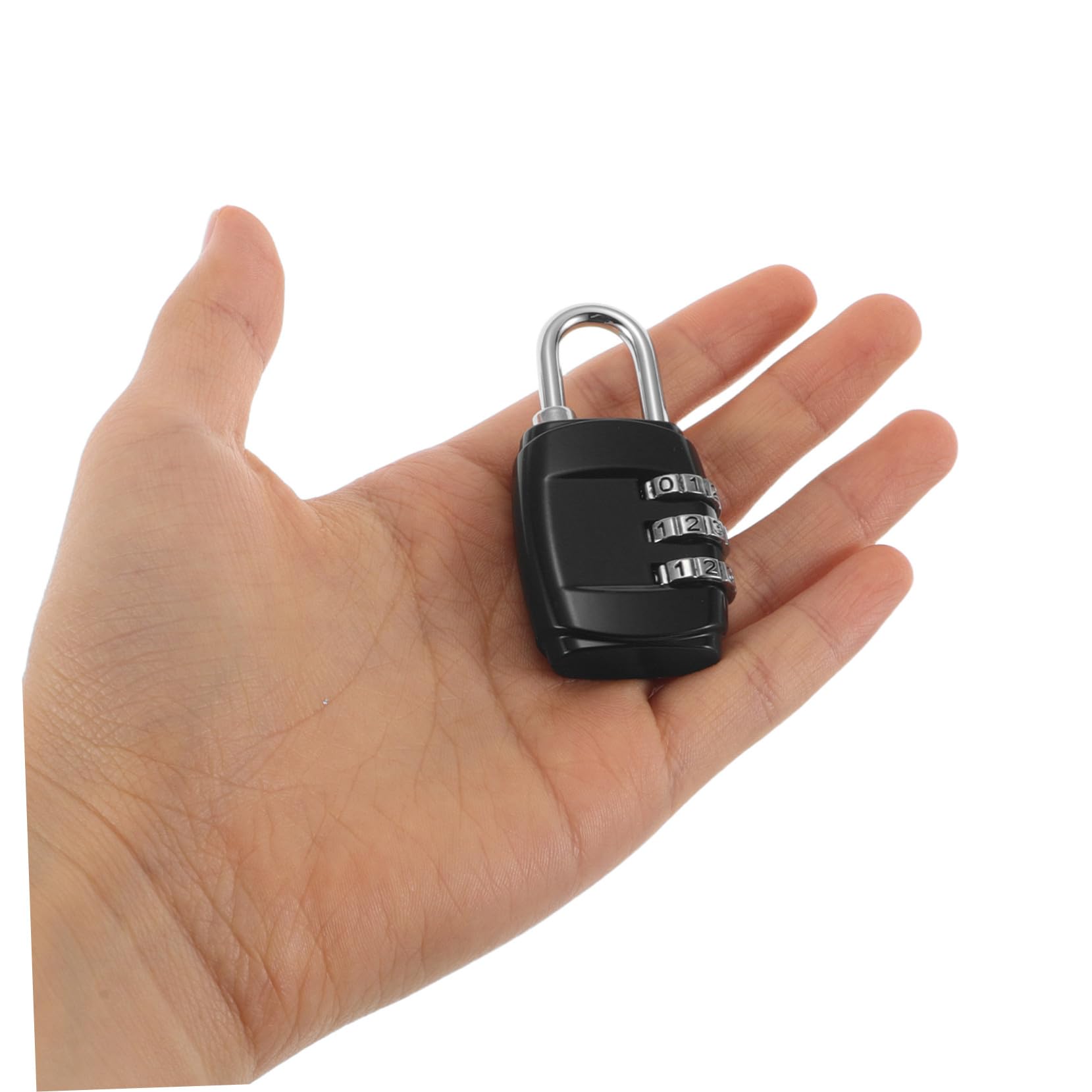 5個 学校 南京錠 数字 南京錠 パスワード ロック 小屋 屋外 バックパック ロック ブリーフケース ガレ..