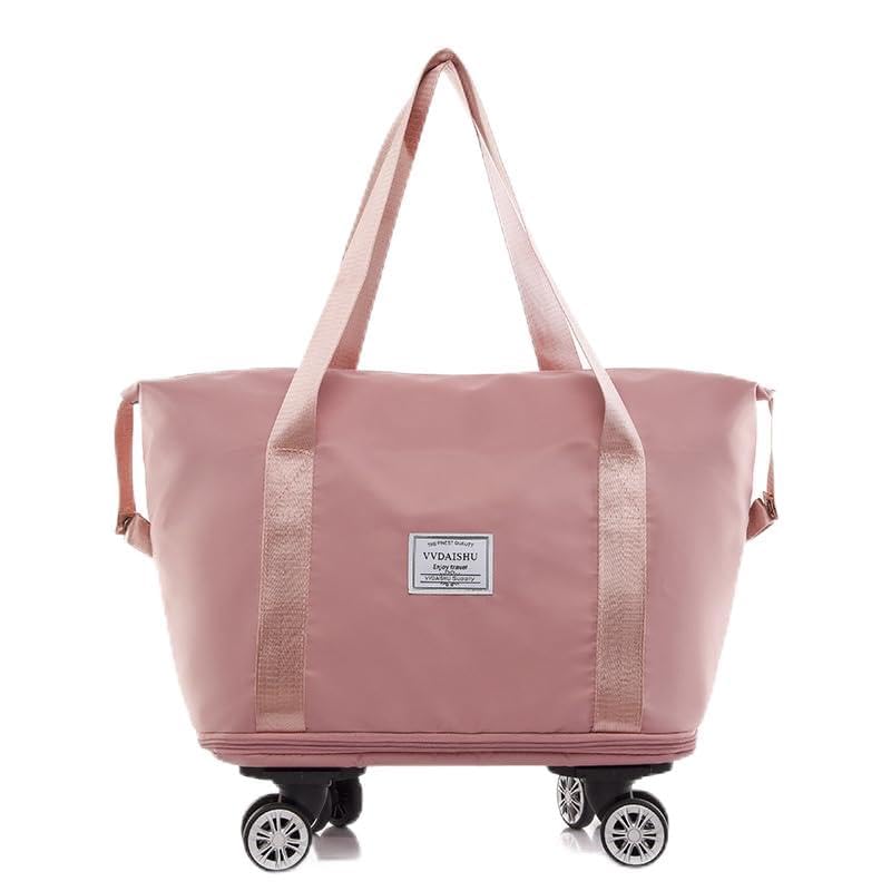 4 輪 キャリー バッグ 2way キャリーバッグ キャスター付きバッグ ボストンキャリー トロリートラベル..
