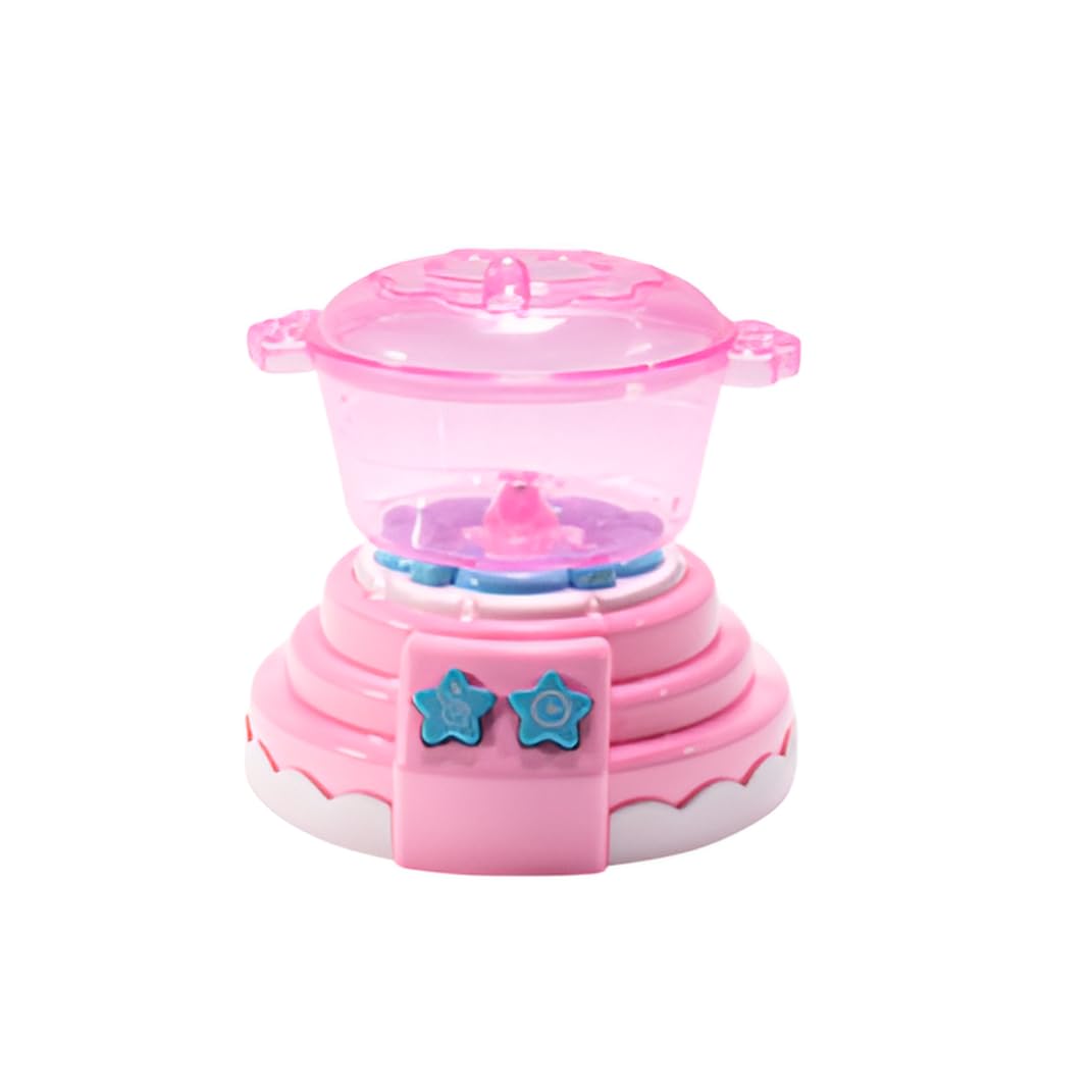 子供用おままごと鍋セット DIY調理おもちゃ ぷにょぷにょクッキング バブルエジソン 安全無素材 ごっこ遊び用 女の子に人気 光る音楽付き知育玩具 楽しい創造性育成