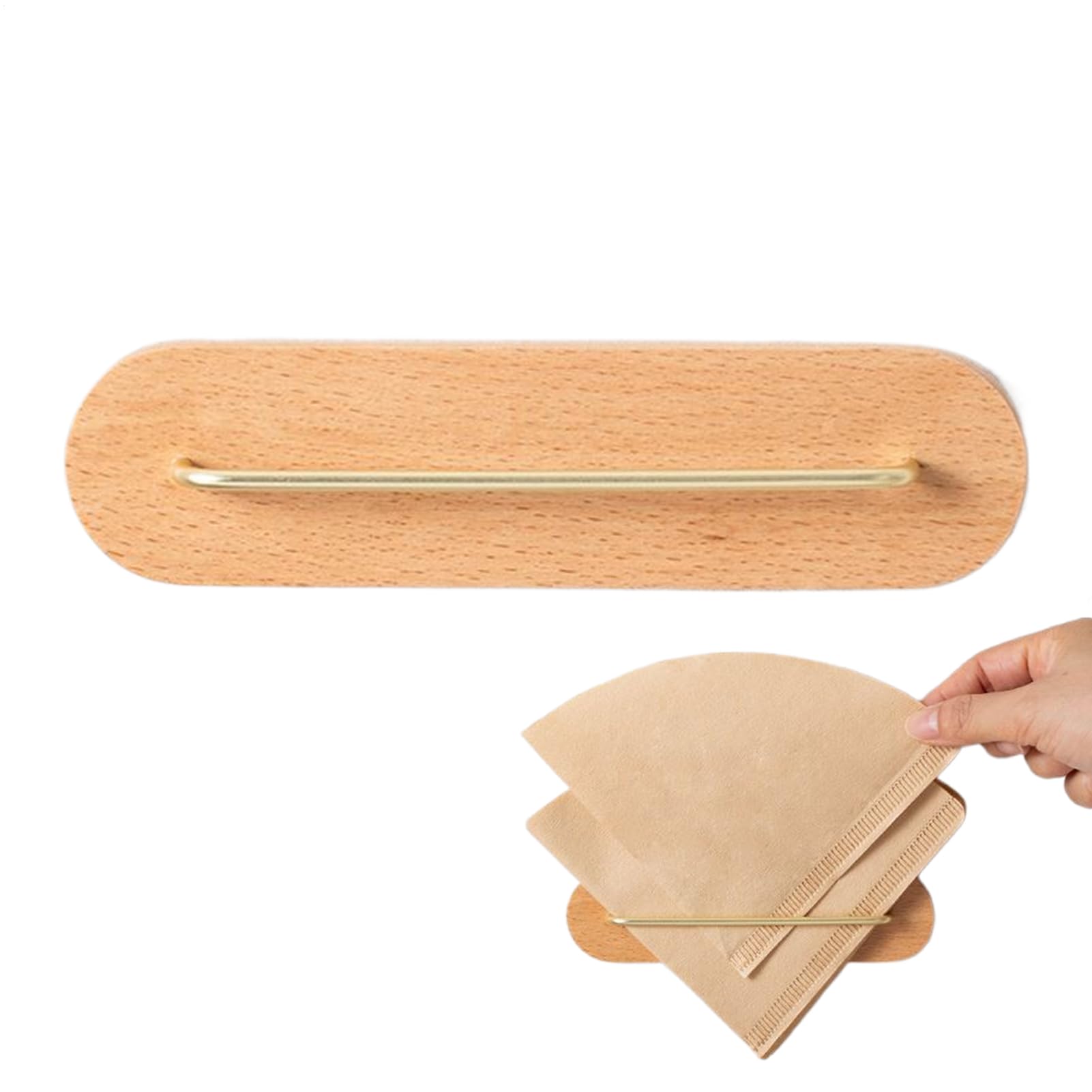 コーヒー オーガナイザー ステーション フィルター ホルダー | ウォールペーパーディスペンサースタン..