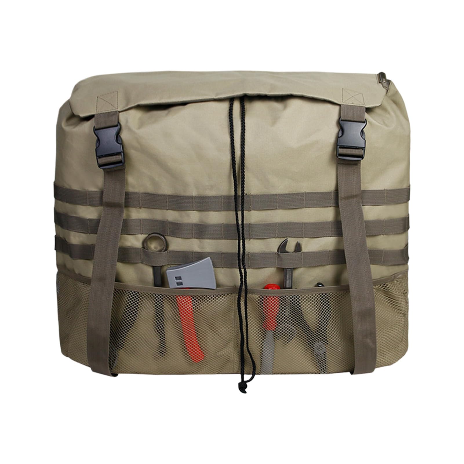 スペアタイヤ用ゴミ袋 | カーゴストレージポーチ,大容量設計 車旅行・アウトドア・RV用 スペアタイヤ収..