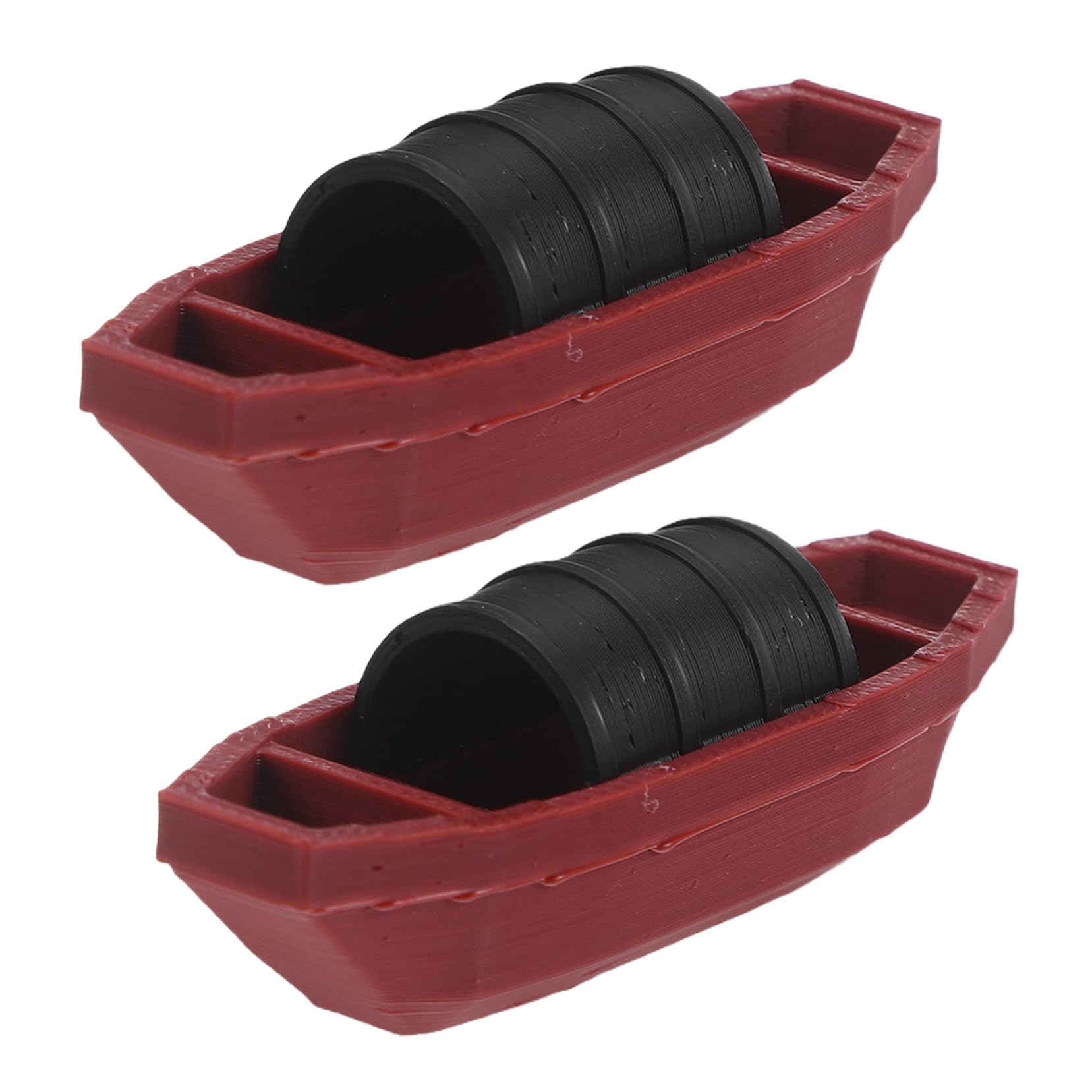 2個レトロミニ帆船模型 軽量プラスチック製 ミニチュア帆船 デスクトップオーナメント おしゃれな卓上飾り コレクションや に