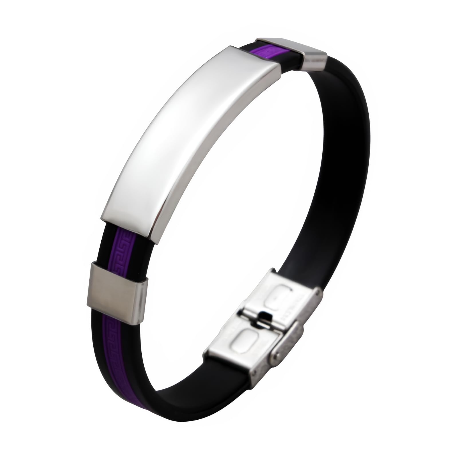 デトックスブレスレット【チタンブレスレット】 チタン風ステンレス製 耐磨性高 メンズにぴったり ユニ..