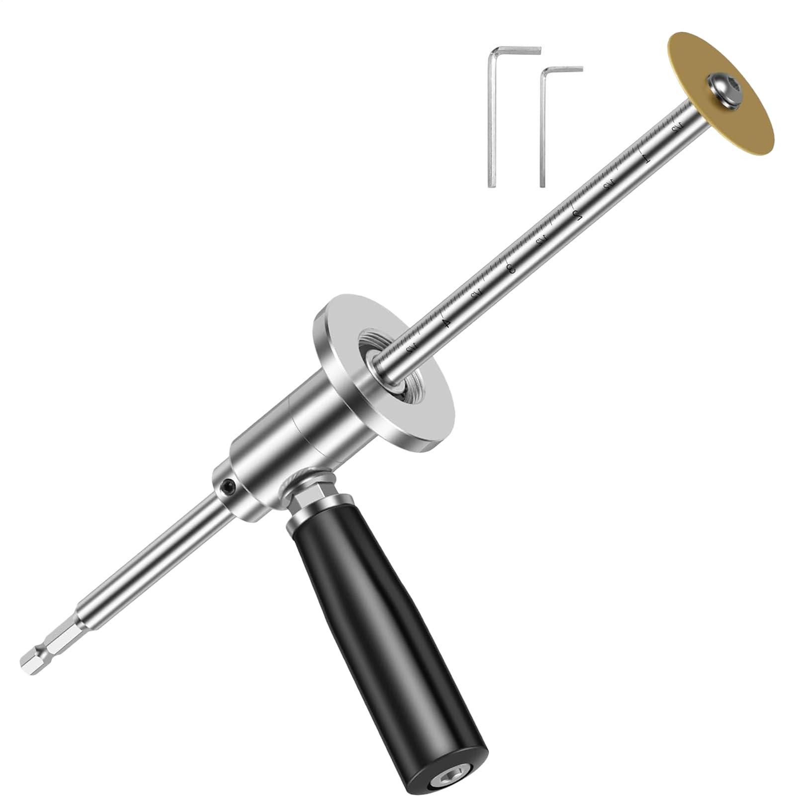 内部PVCパイプカッター、内部PVCパイプカッター | ABSパイプカッターセット | 7インチ調整可能な切断深さ、チューブ内部切削工具、配管工のためのドリルアタッチメント