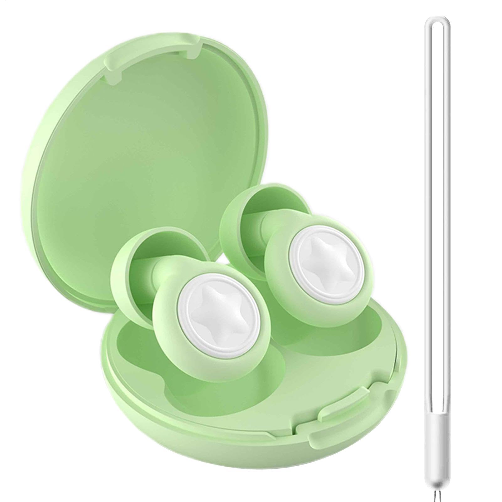 ノイズリダクションのための耳栓、騒音キャンセル耳栓 - 快適さのための再利用可能なシリコン耳栓,静か..