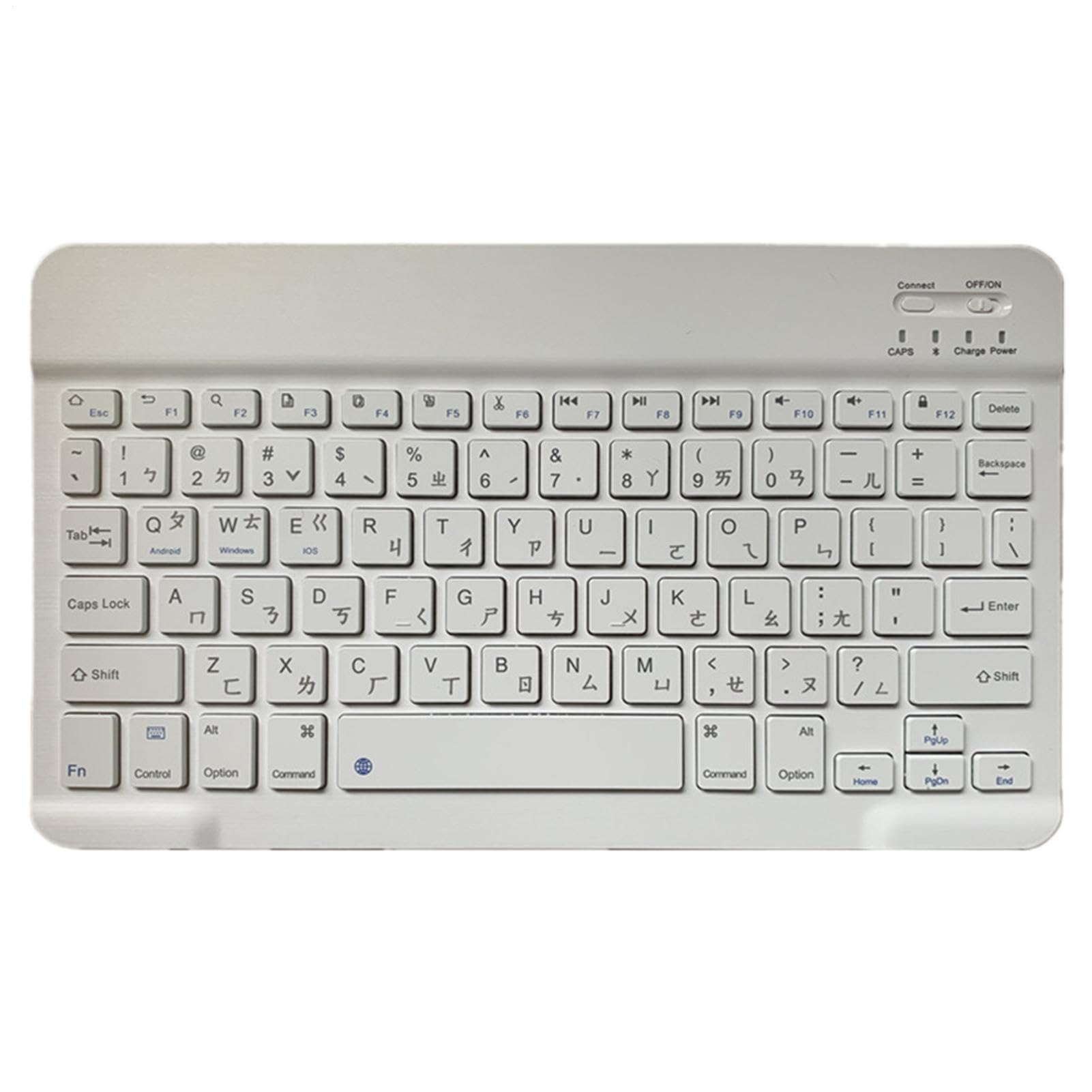 ノートパソコン用ワイヤレスキーボード、充電式ワイヤレスキーボード,タブレット用ワイヤレスキーボー..