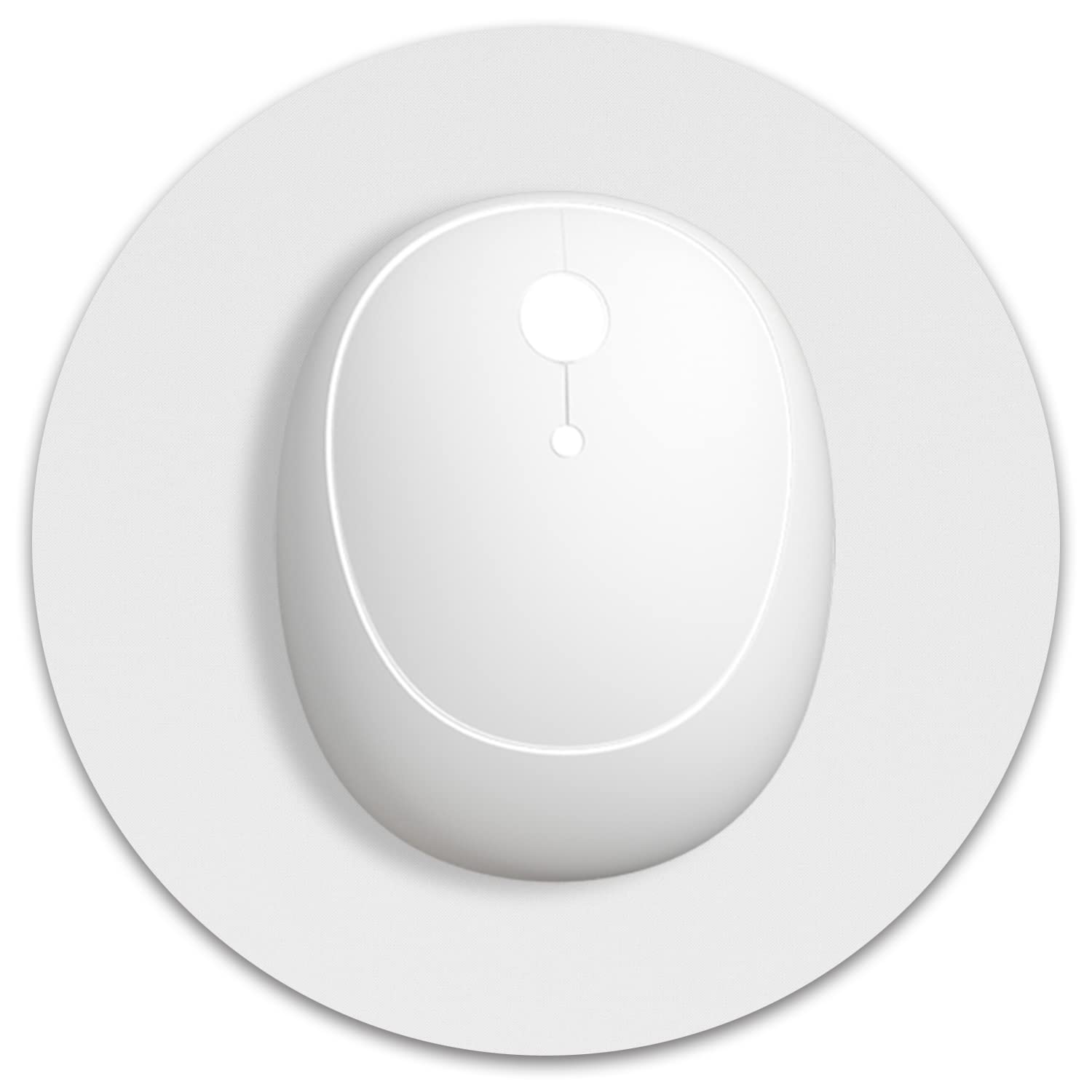 マウスパッド 小型ラウンドマウスパッド 6 6インチ 滑り止めゴムベース 防水マウスマット ミニマウスパ..