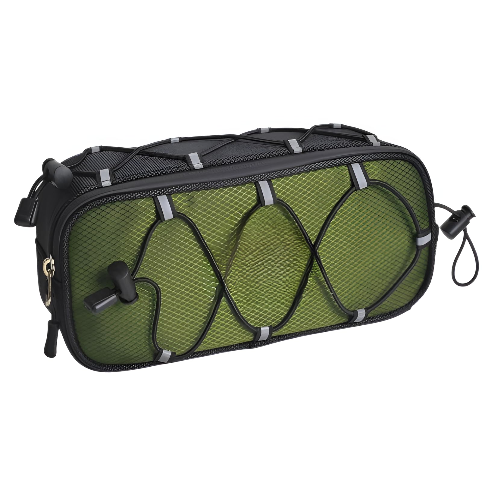 【折りたたみ自転車前】 【ハード保護】 ロードバイクマウンテンバイク用 多ポケット収納 2.1L/3.4L大容量 軽量コンパクト 自転車アクセサリー 便利な収納ソリューション