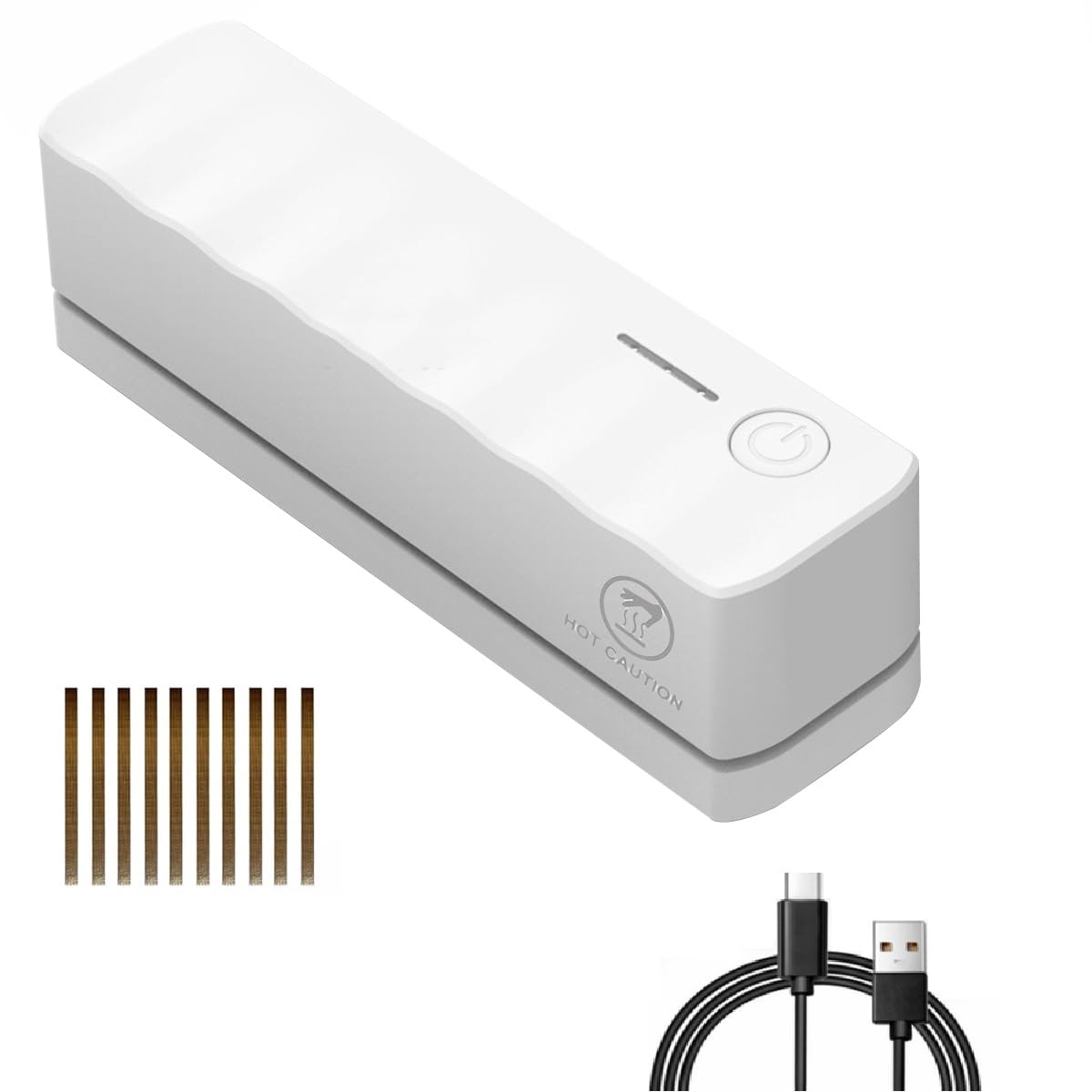 シーラー ミニ 家庭用 ヒートシーラー ハンディ USB充電 密封機 小型 予熱不要 断熱ストリップ10枚 家..