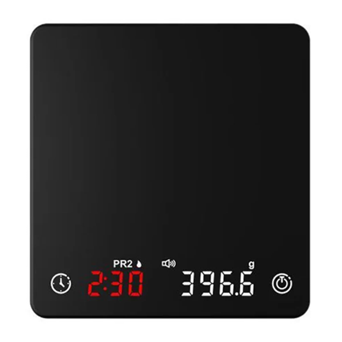 コーヒースケール タイマー機能付き デジタルスケール ドリップスケール 計量器 0.1g~2000g 高精度 USB充電式 3つのモデル キッチン スケール 料理 調理 お菓子作り デジタルはかり 小型 ブラック