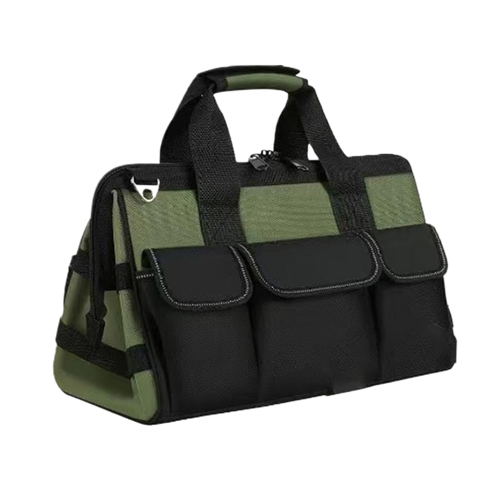 ツールバッグ 工具入れ 道具袋 工具バッグ マルチポケット 道具 工具 整理用 収納袋 整備工具 収納ポーチ工具袋 電気工事 木工用 職人 技術者 配管工 修理工 電気技師 整備士 大容量 ツール収納バッグ 広口ハンドバッグ 整理整頓 ツール収納オーガナイザー