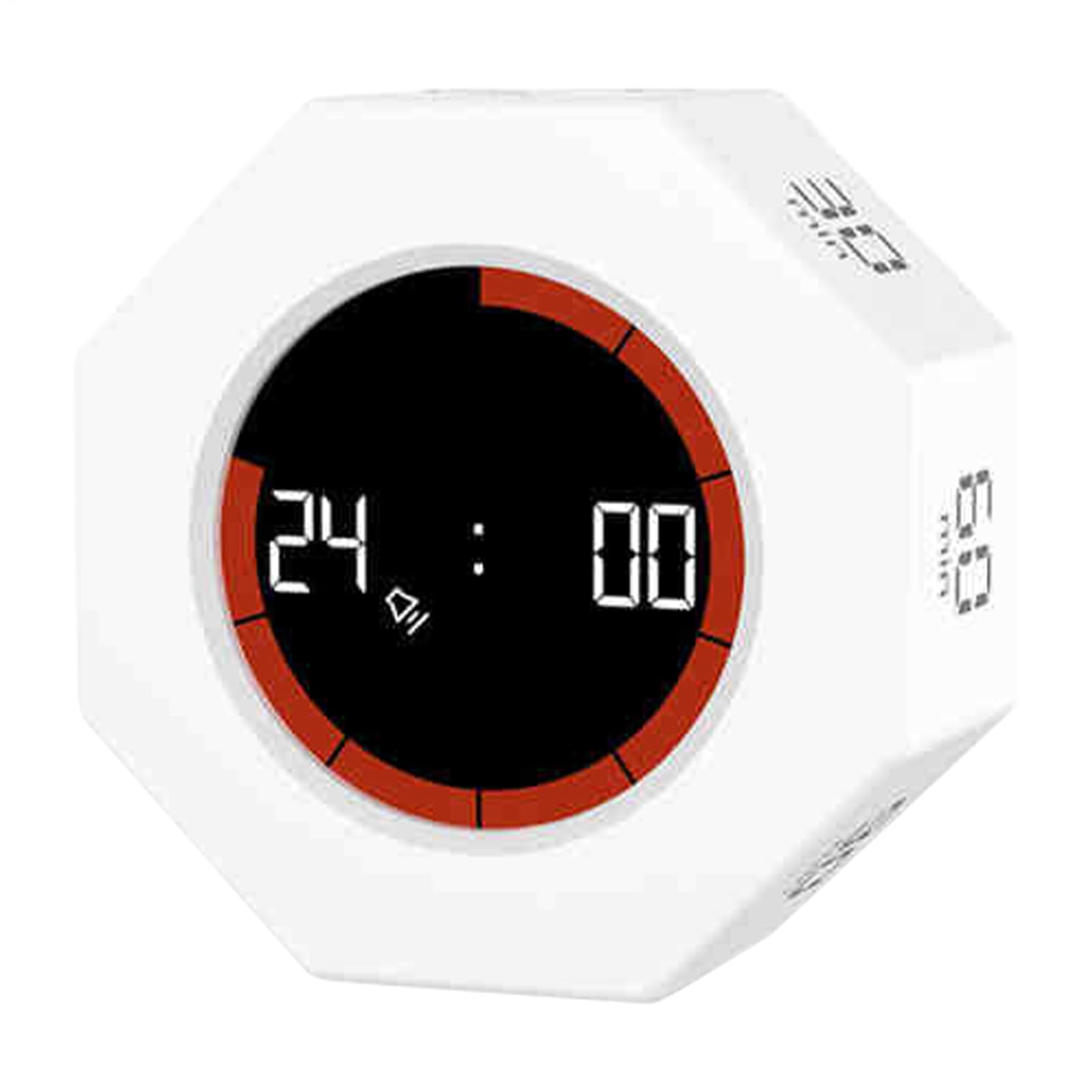 デジタルタイマー - デジタルカウントダウンタイマー|ラウドアラームリバースカウントダウンタイマー、タイム進行中のUSB充電式クロック、教室アクティビティ試験のための多機能学習ツールタイムキーピング