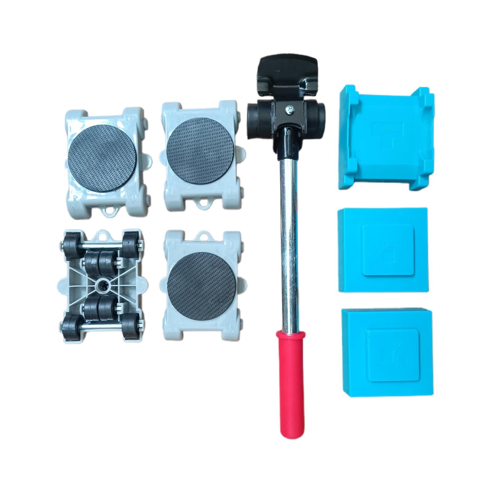 楽天H＆B JAPAN車輪付き家具移動機、重い家具ローラー移動ツール - ビスタホイール付き家電リフターツール | 重い家具用家具リフター、荷重551.16ポンドの家具移動ツール、ソファ、テーブル、冷蔵庫、キャビネット、ピアノ用