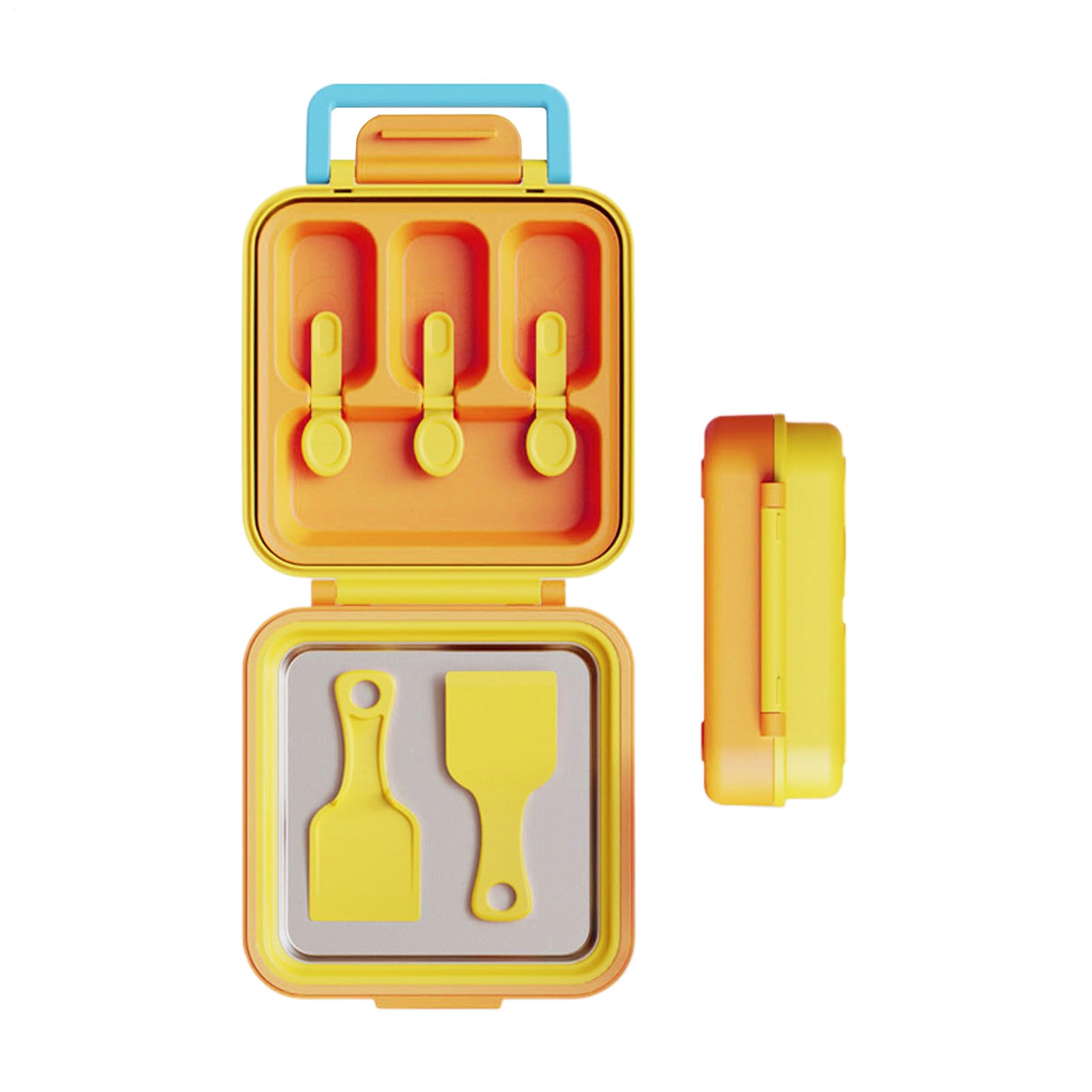 アイスモールド フォー ポピュラーシェイプ, 再利用可能なフローズンヨーグルトメーカー 2in1, 家庭集..