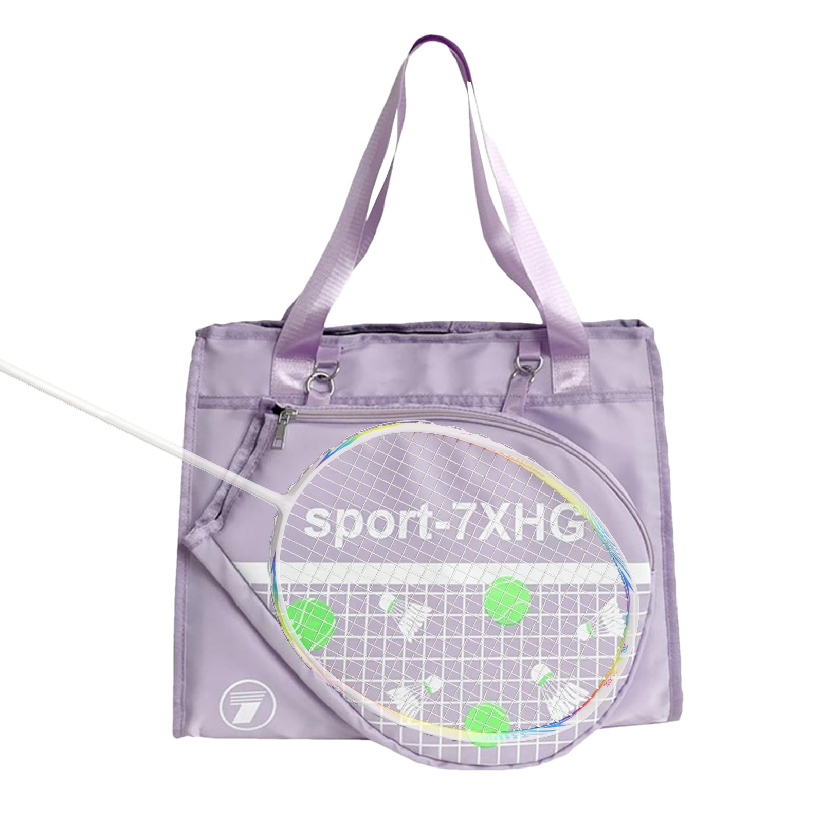 テニストートバッグ - バドミントンバッグ 大容量 テニスラケットバッグ | ハンドヘルドショルダーテニ..