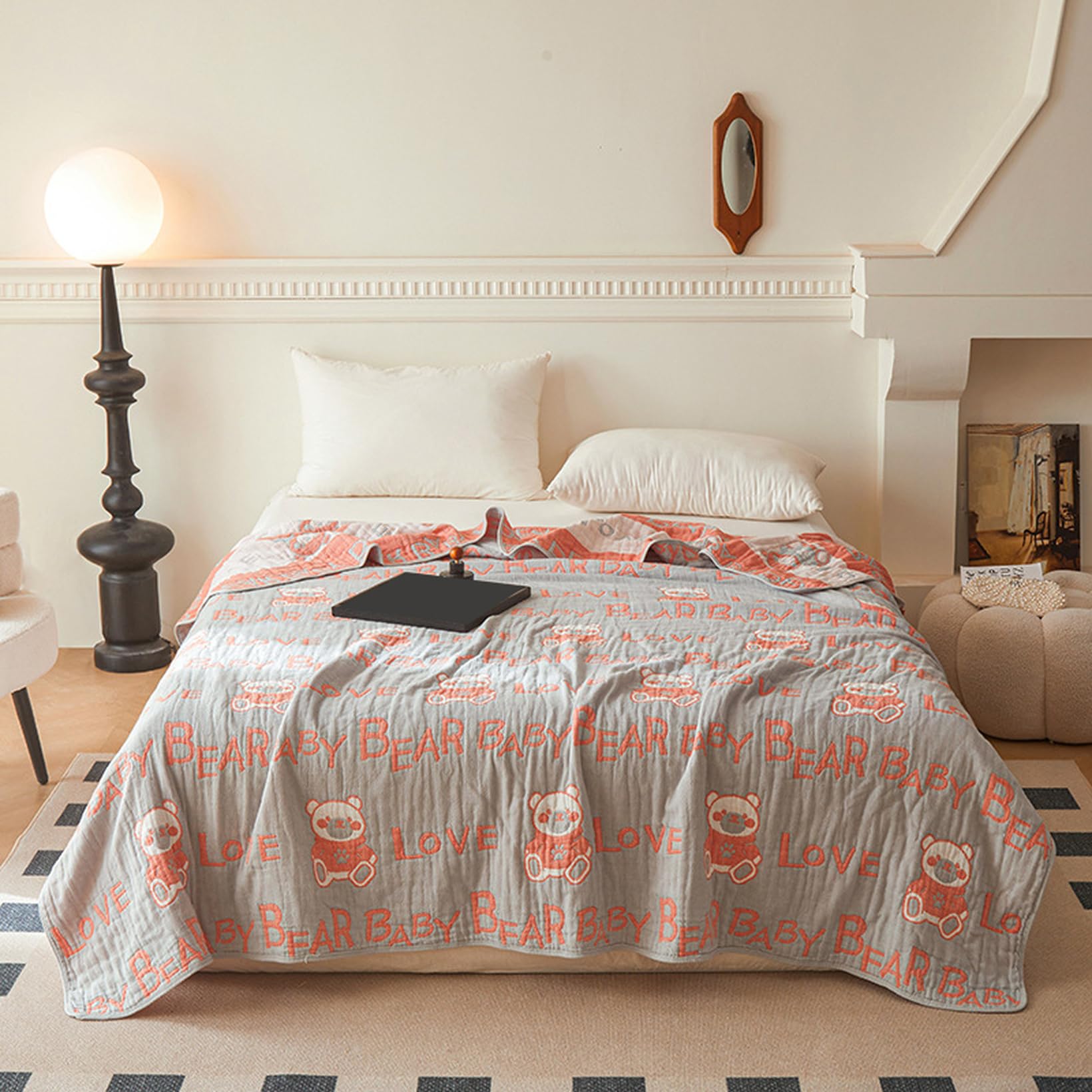 6重ガーゼケット ガーゼケット 寝具 夏用 夏布団 シングル ダブル 綿100％ コットン やさしい 6重 ブラ..