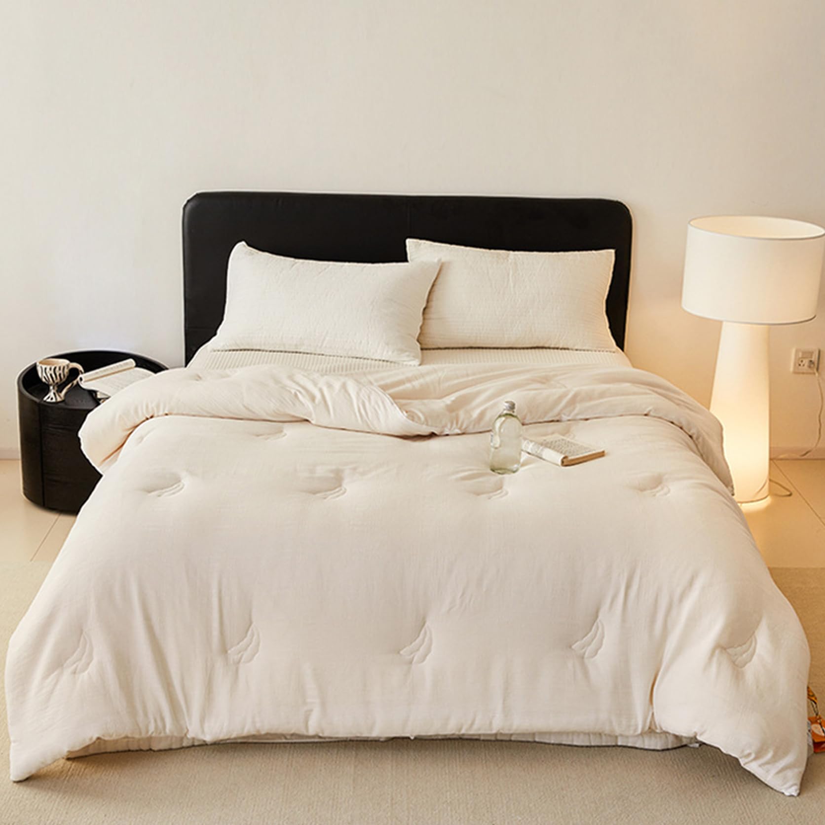 抗菌防臭加工付き羽毛使用 羽毛掛けふとん 220*240A 大豆繊維50％ シングル 寝具 掛け布団 カラー1 布団 立体キルト加工 デオドラント..