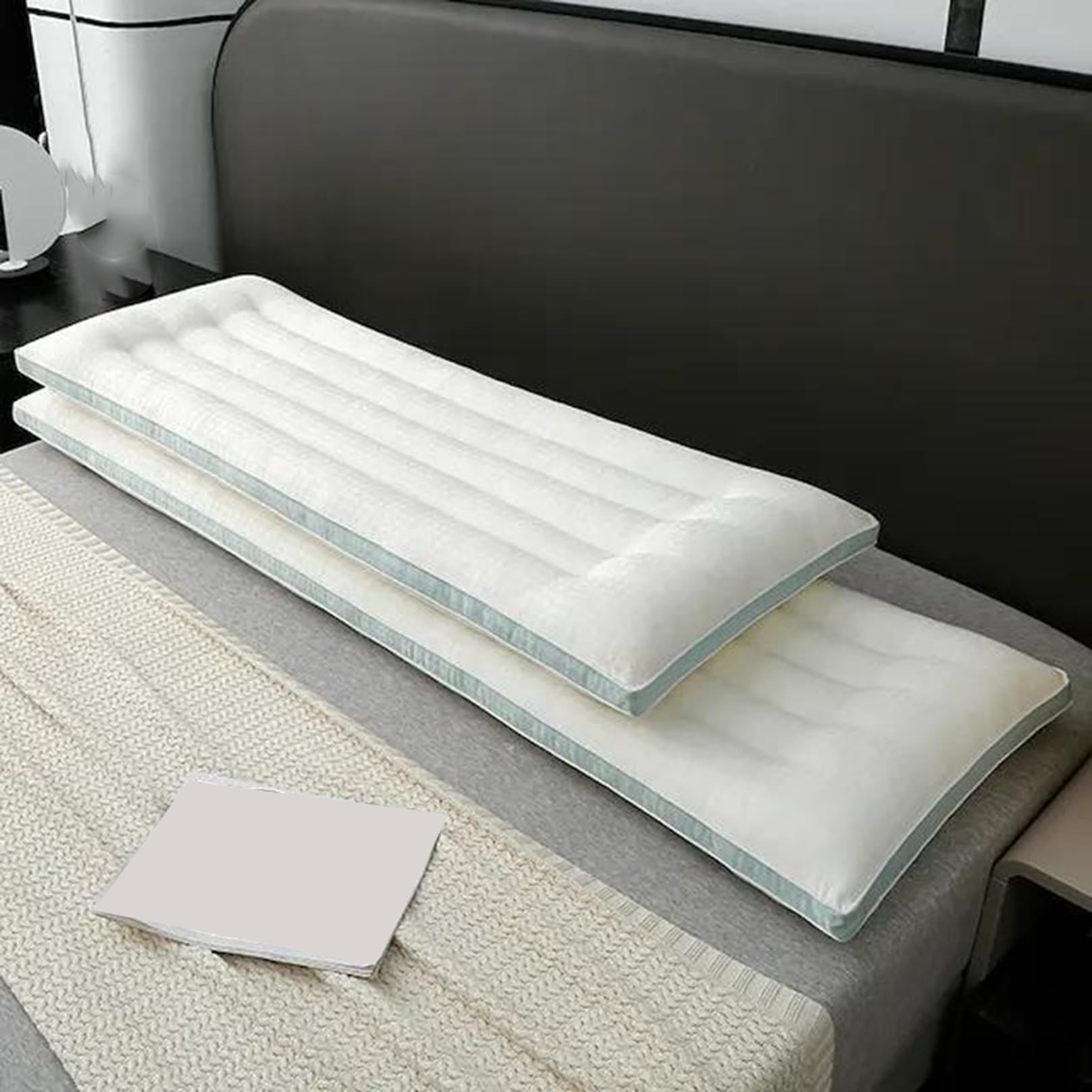 長い枕 長枕 大きい枕 枕 本体 まくら 横寝サポート 抗菌防臭 快眠枕 カラー2 柔らかく快眠をサポート ..