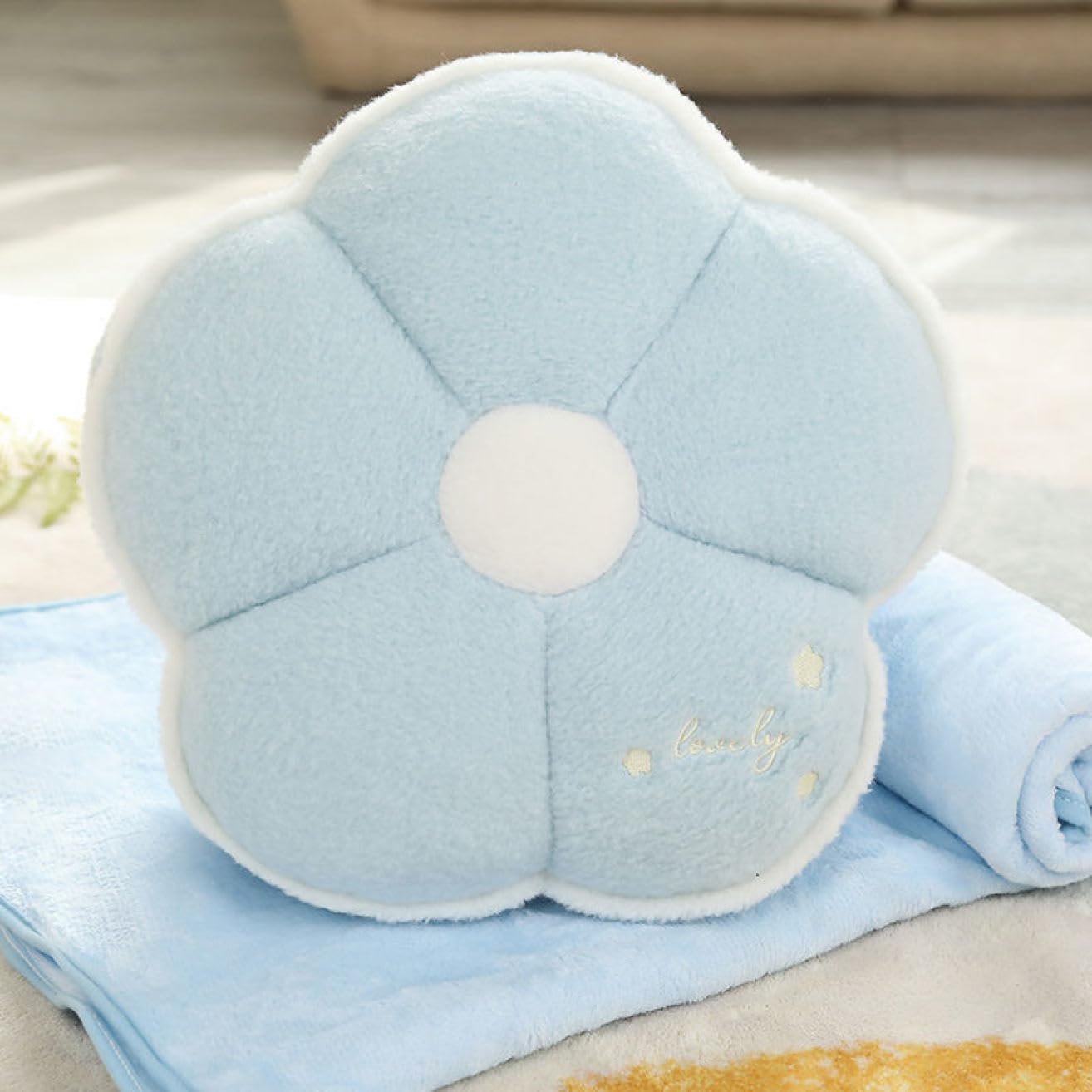 ブランケット ハーフ 柔らかい 可愛い 肌毛布 抱きまくら 抱き枕 毛布と抱き枕兼用 ハーフケット 両用タイプ カラー9 手触りが良い フランネル 掛け毛布 洗える毛布 プレゼント ギフト 友達 35*35cm 家族 子供 四季用毛布 洗える モフモフ