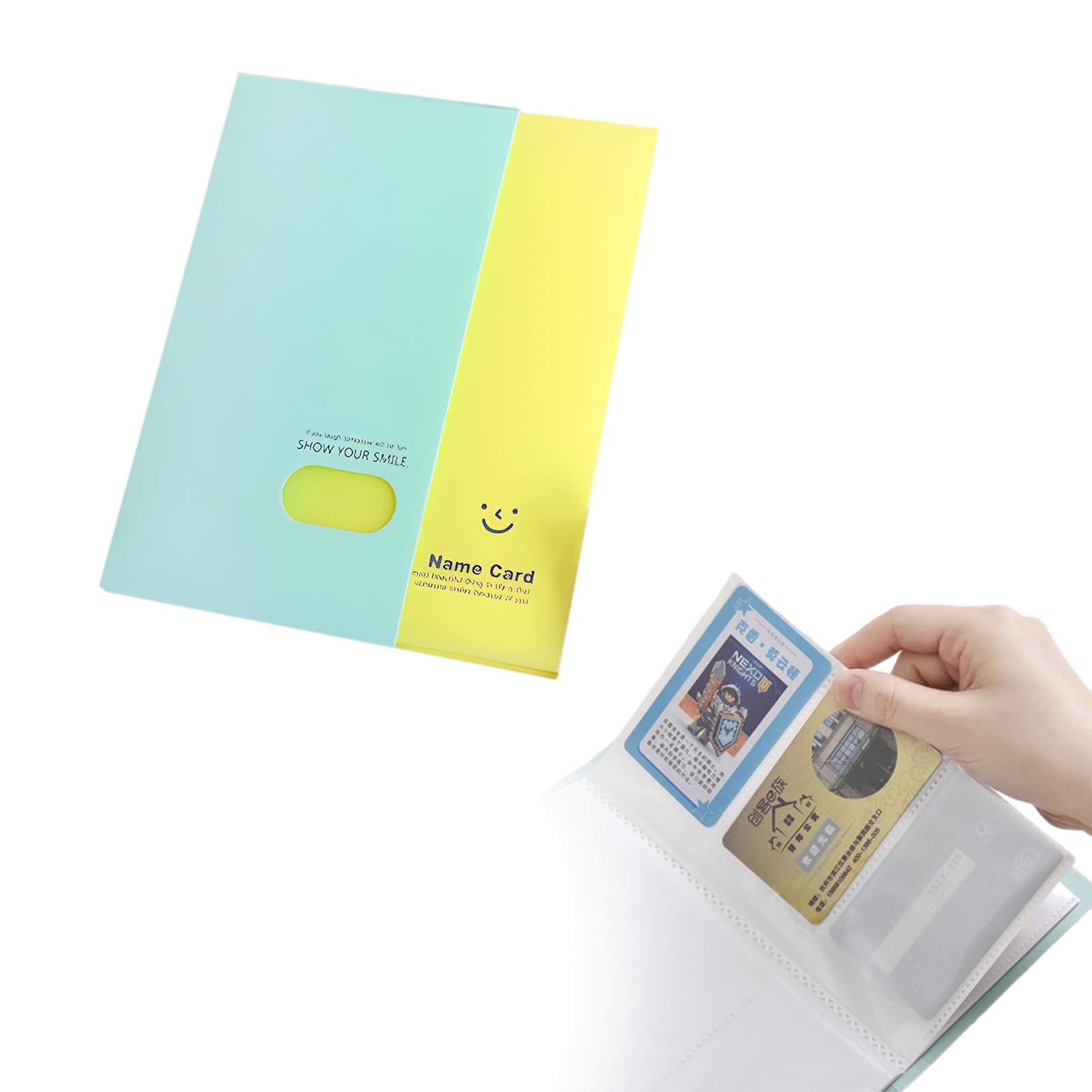 ビジネス名刺ホルダー【120枚のカー