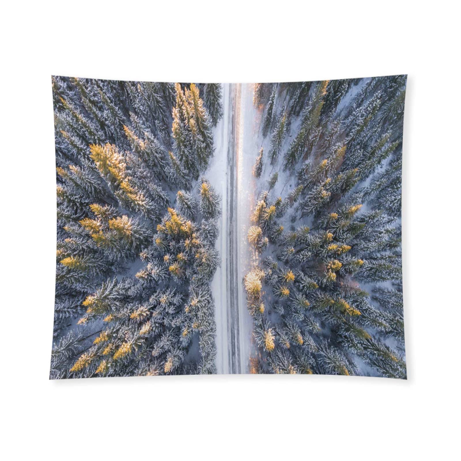 タペストリー 壁掛け 月 日没 波 太陽 海 夕暮れ ウォーキング 横幅229cm×縦幅152cm 飾り布ポスター 撮..