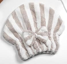 タオルキャップ ドライキャップ ヘアキャップ 吸水タオル シャワーキャップ 大人もも使える 風邪を防ぐ..