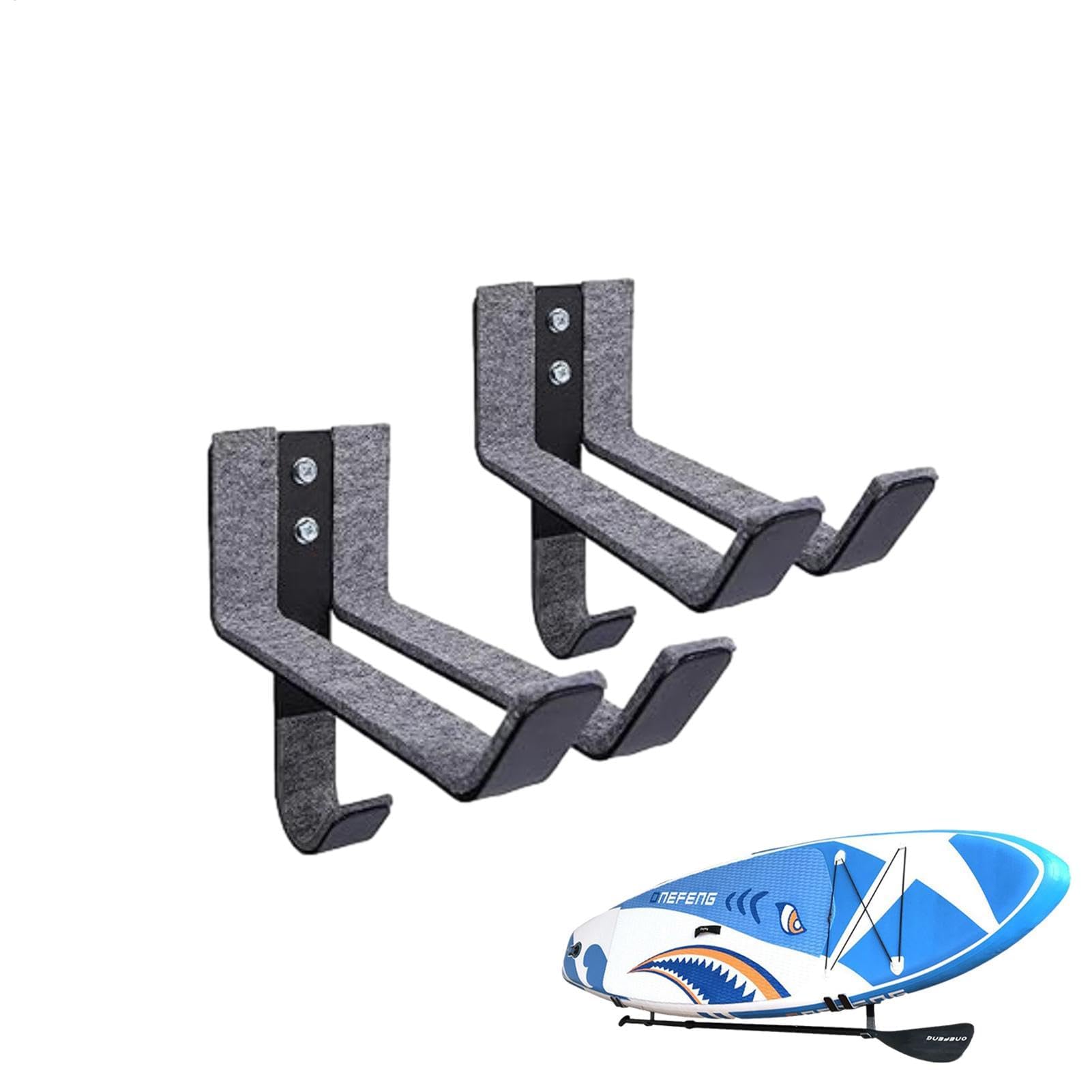 HB JAPAN㤨Snowboard Rack Hanger, Wall Mounted Storage Holder for Ski Board, Space Saving Ski Rack for Living Room, Bedroom, Home, Retail Store, 17x4.5x14cm, 400g, Iron ConstructionפβǤʤ5,978ߤˤʤޤ