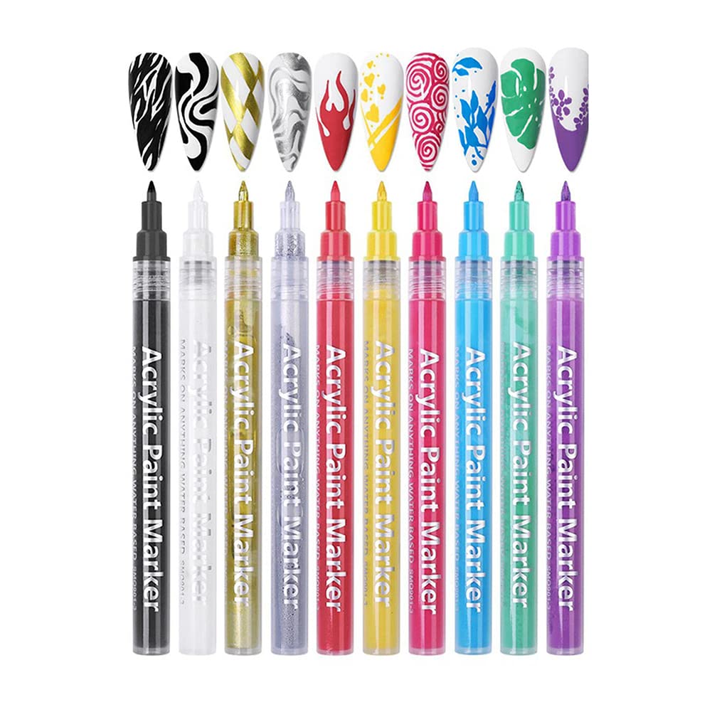 絵画描画ジェルポリッシュセット DIY 3Dジェルネイルペイントネイルジェルポリッシュ 速乾性 10本入り ..