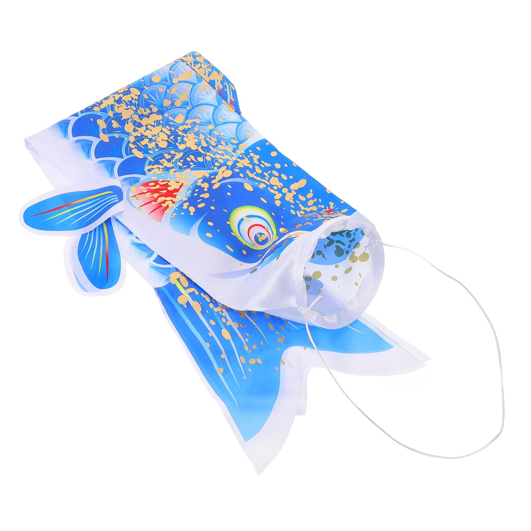 こいのぼり 庭の吹き流し 屋外 ぶら下げ 魚の吹き流し 鯉の吹き流し 吹き流しポール ストリーマー 吹き流しフラグ 金魚吹き流し 男 鯉のぼり 魚風吹流し Bl...