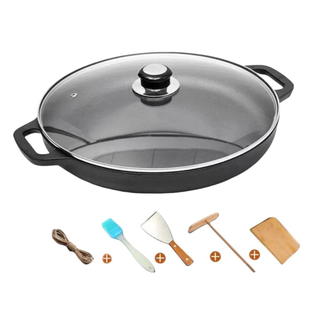 鋳鉄厚揚げピクニックスキレット揚げ餃子水餃子業務用両耳丸鍋ホットケーキフライパン肉オールインワン..