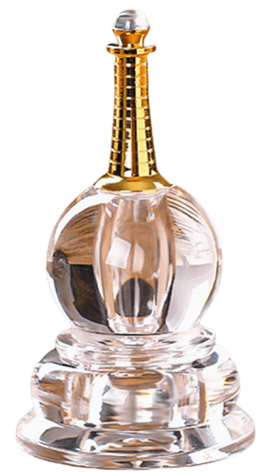 舎利塔 水晶 内部収納あり 経文入れ・舎利片入れ総高11.5 風水グッズ 浄化 各種開運 精神統一 願掛け 仏具 芸術品収集家 仏壇飾り 宗教法器 神棚装飾 仏教寺院 礼拝所 住宅の風水レイアウト 業務用 (10*5.5)