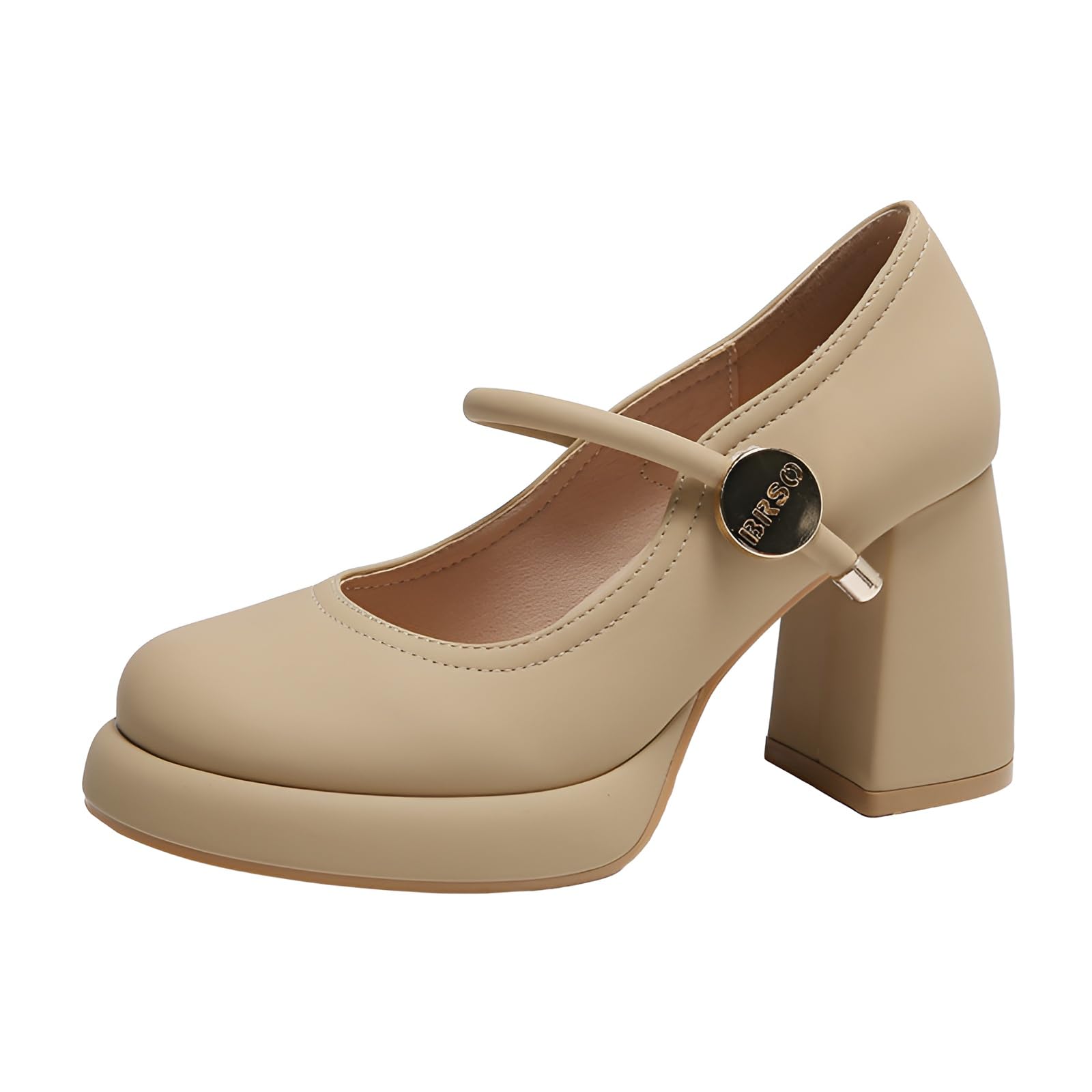 シューズ 太めヒール パンプス レディース 通気性 快適 履き心地 滑り止め ソール 春 夏 おしゃれ カジュアル フォーマル 様々な シーン 対応