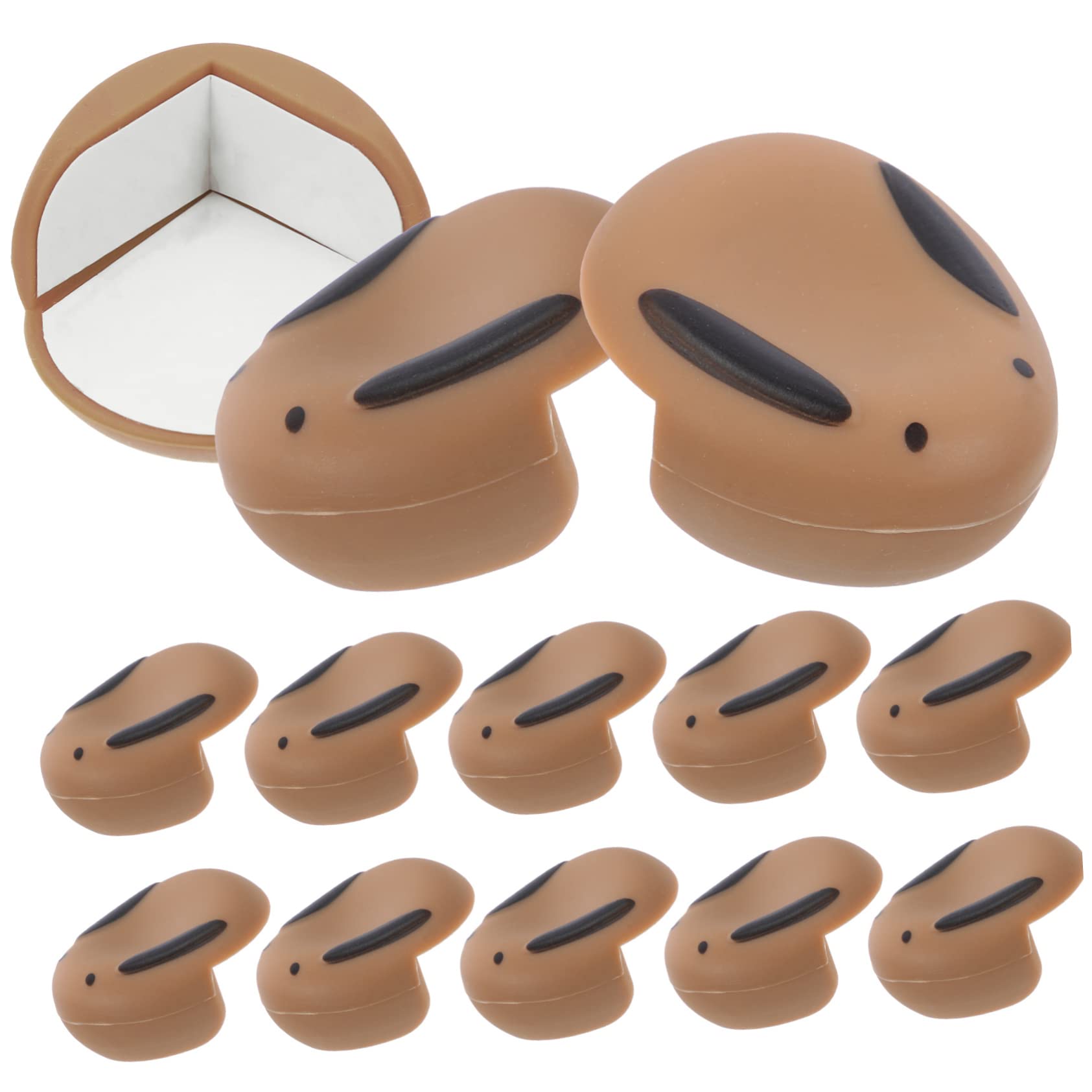 10個 用 ンコーナー かわいいウサギデ の家具エッジガード柔軟な衝撃吸収素材でテーブルや壁角の 対策に