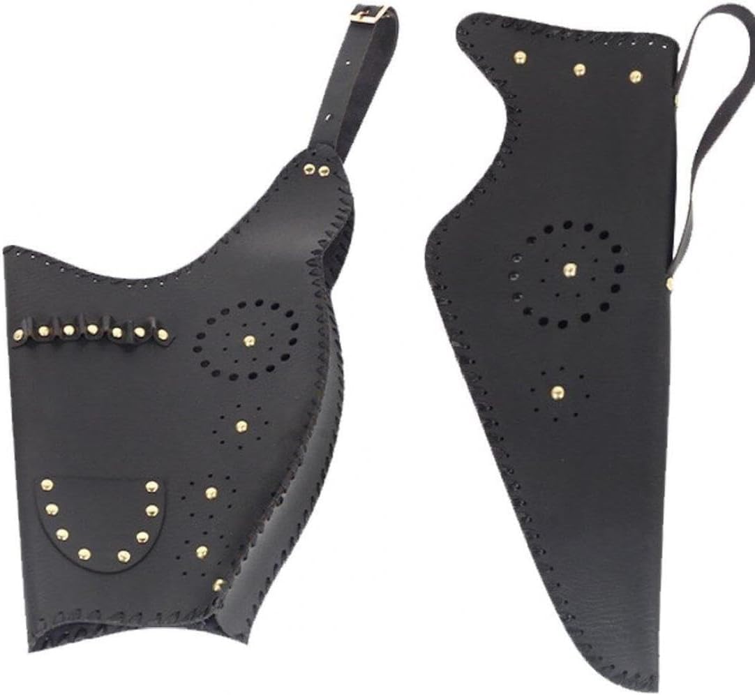 アーチェリー 矢印 筒 弓バッグ 矢バッグ Puレザー 矢筒 調整可能 矢筒ホルダー 練習 屋外 狩猟用品 2..