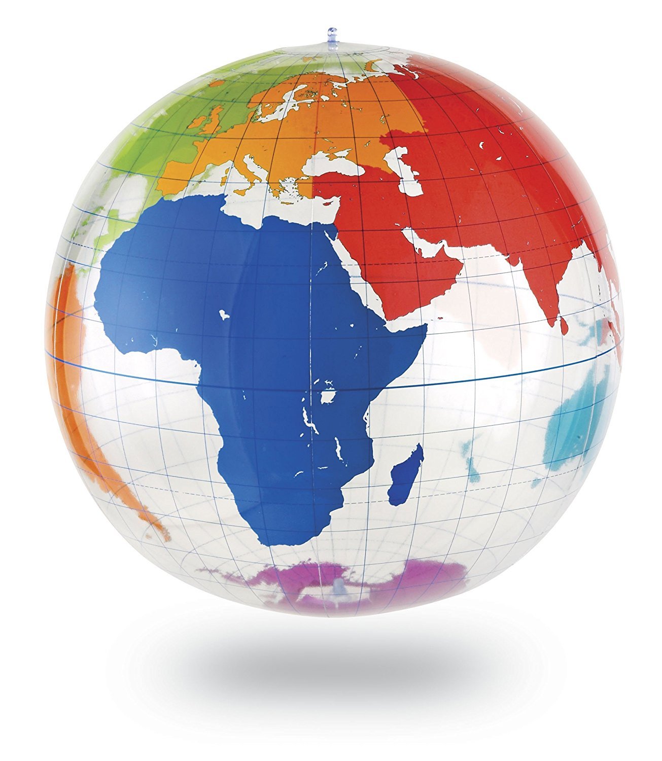 ラーニング リソーシーズ 書いて消せる地球儀 ( ビーチボール型) 2438