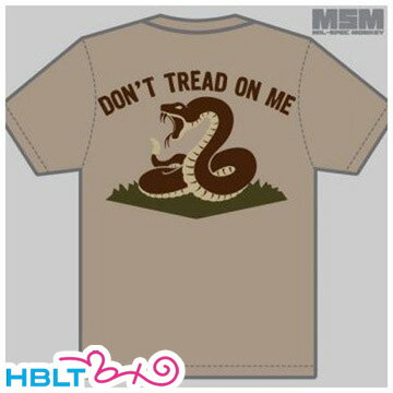 ミリタリー Tシャツ MSM ミルスペックモンキー Don't Tread /MIL-SPEC MONKEY サバゲー